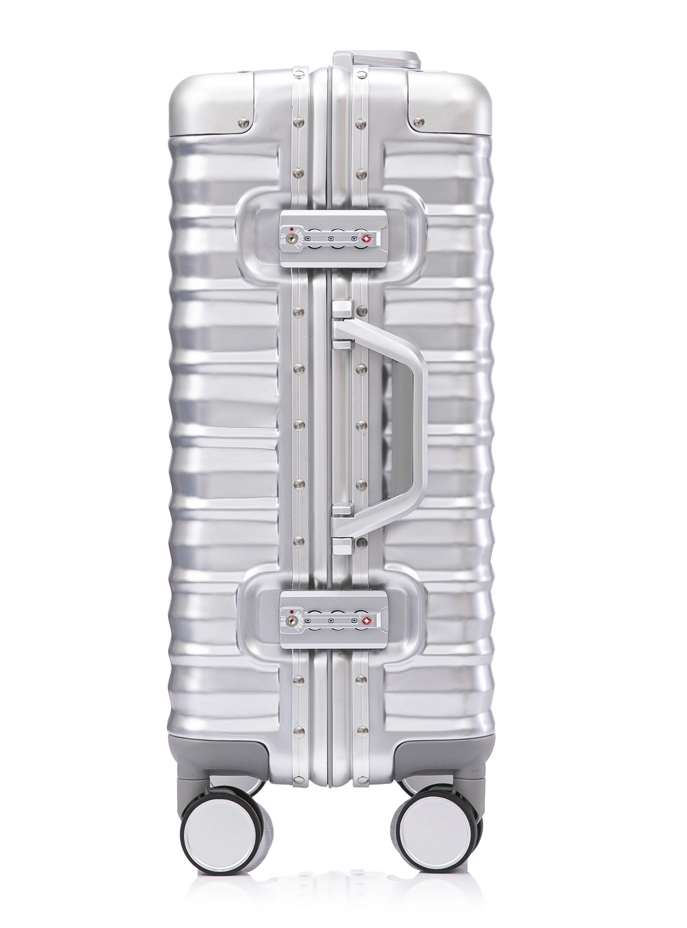 Maleta Cabina Marco Aluminio Doble 19''-4