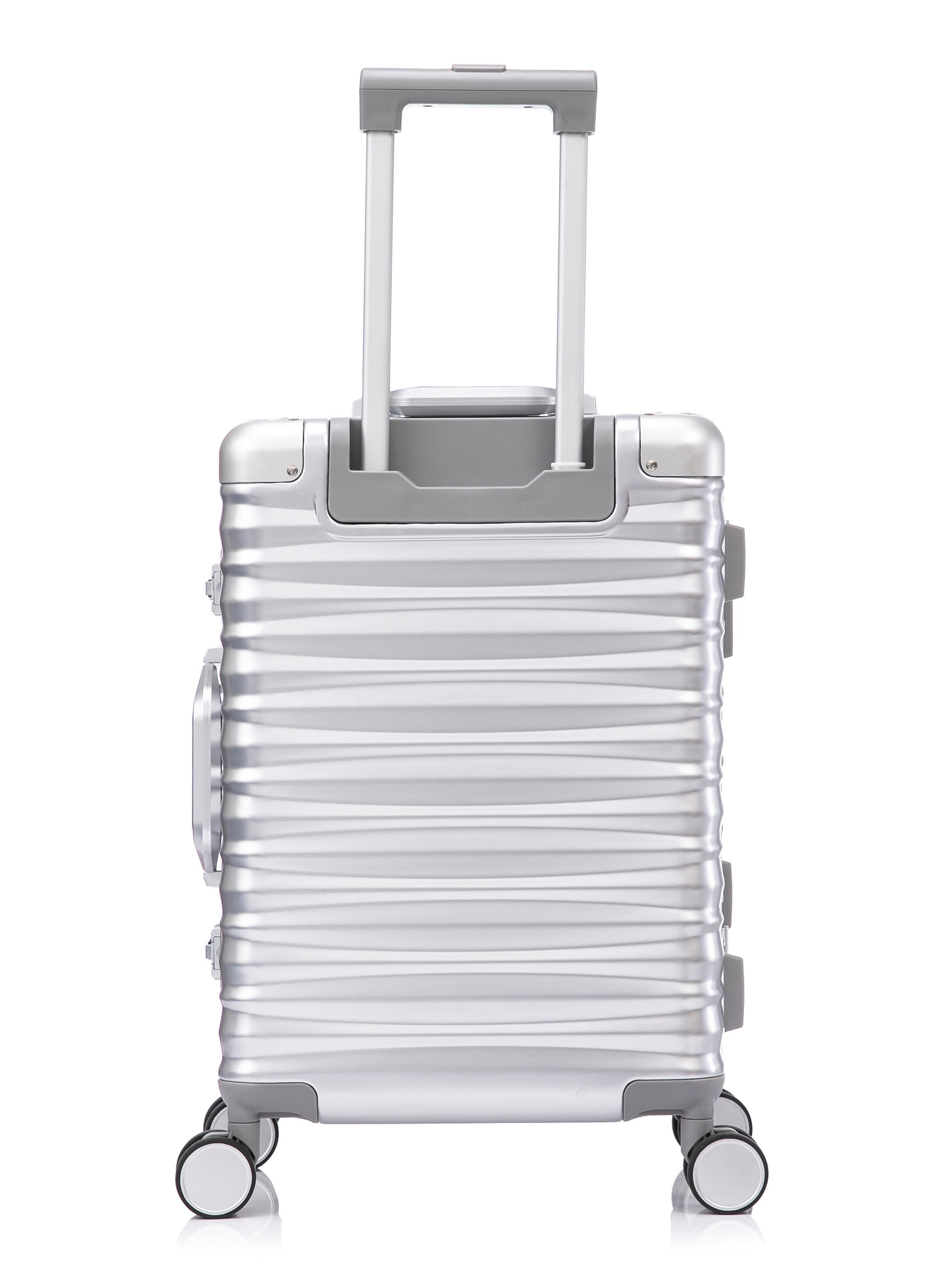 Maleta Cabina Marco Aluminio Doble 19''-1