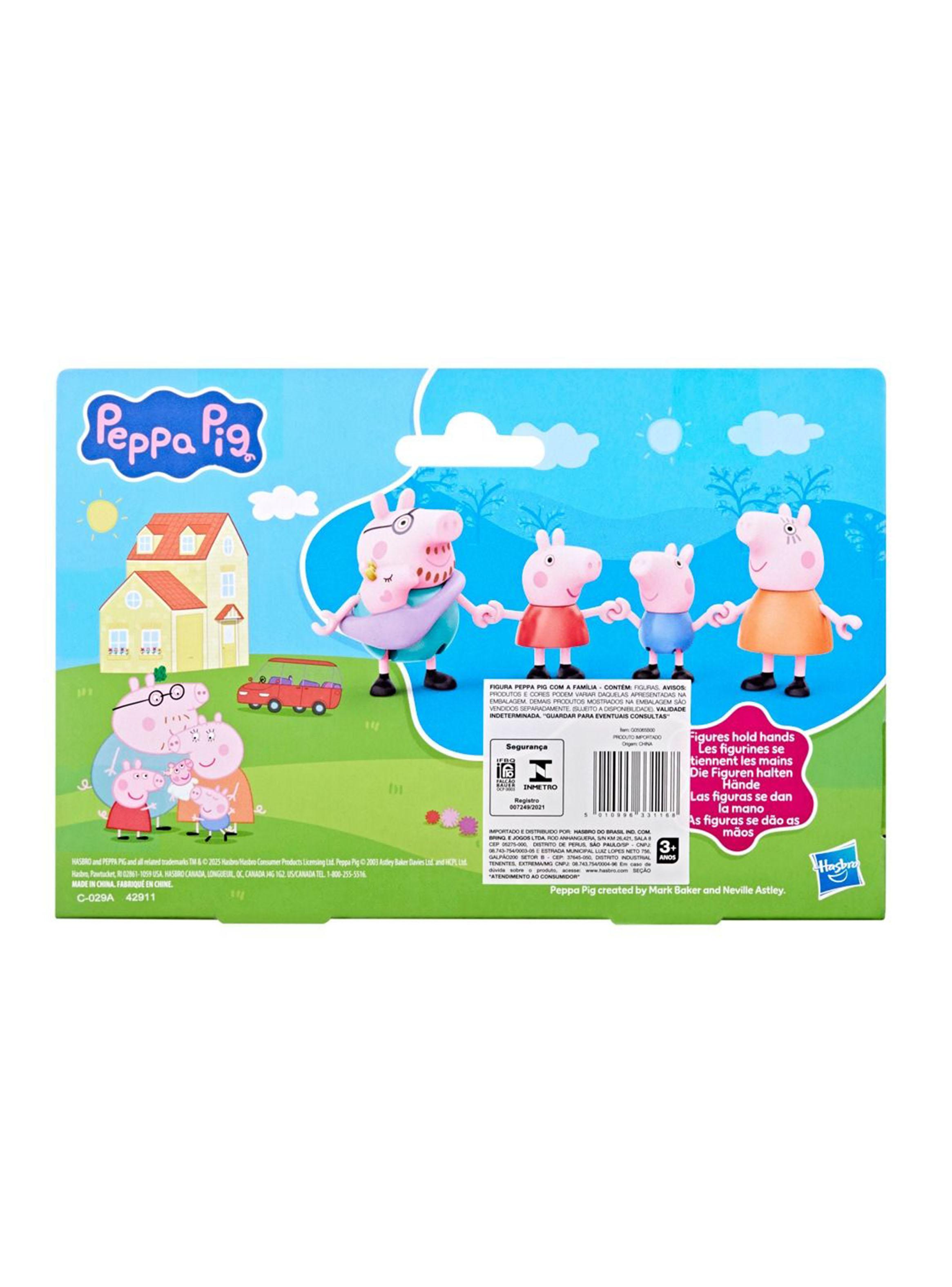 Set de Figuras Peppa y su Familia de Cinco-3