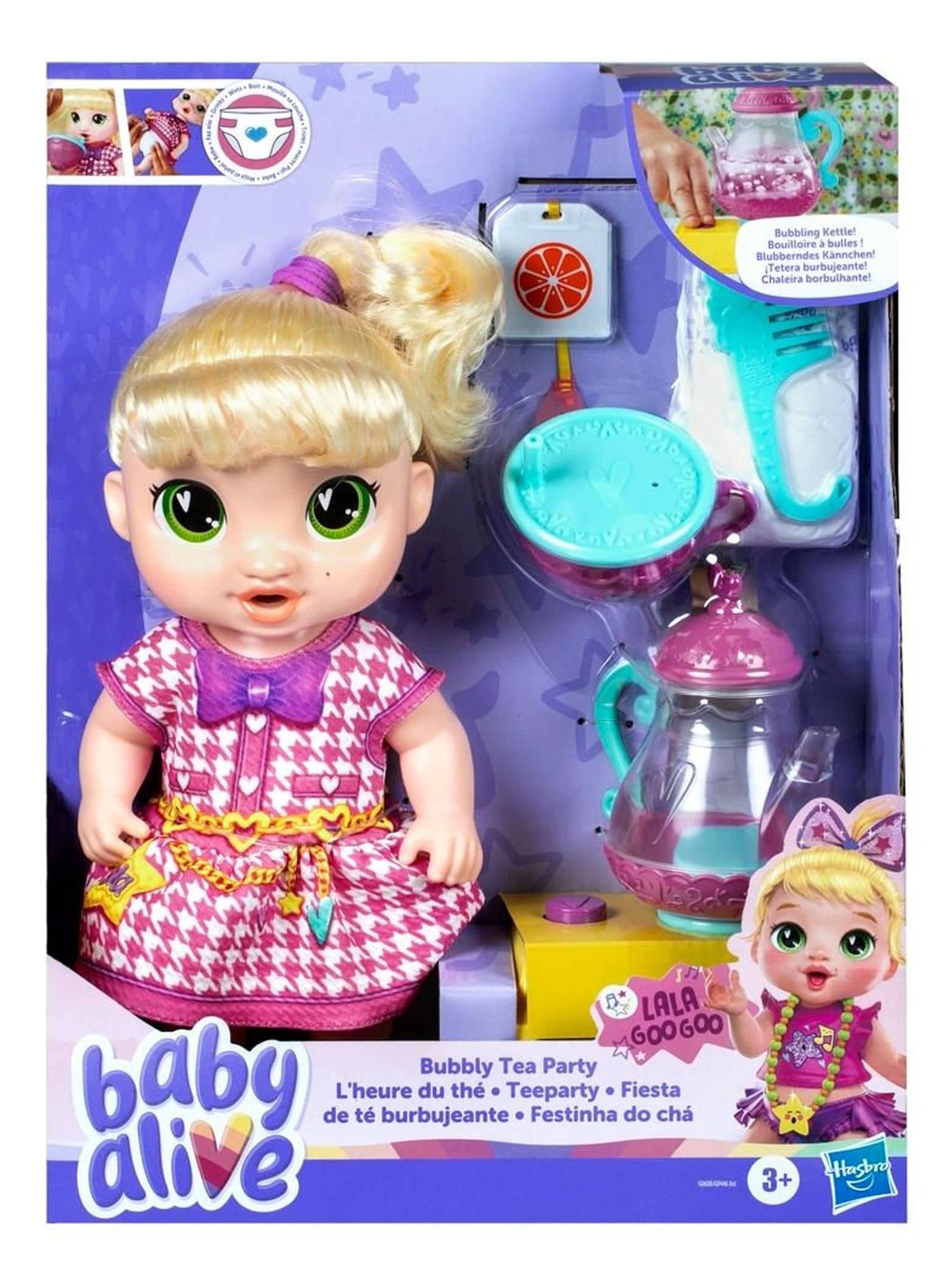 Muñeca Fiesta de Té Burbujeante LaLa GooGoo-2
