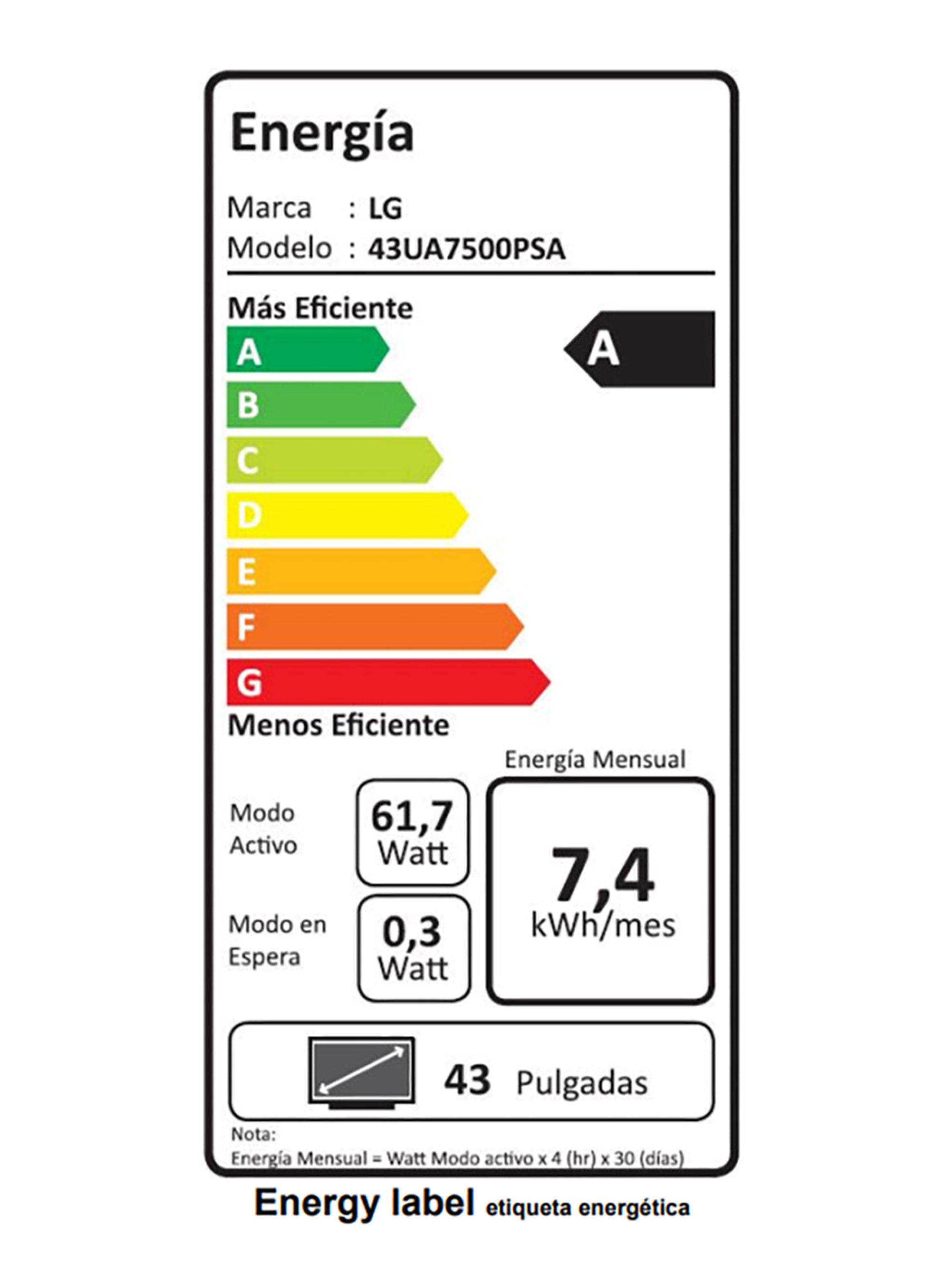 LED Smart TV 43" 4K UHD 43UA7500PSA-6