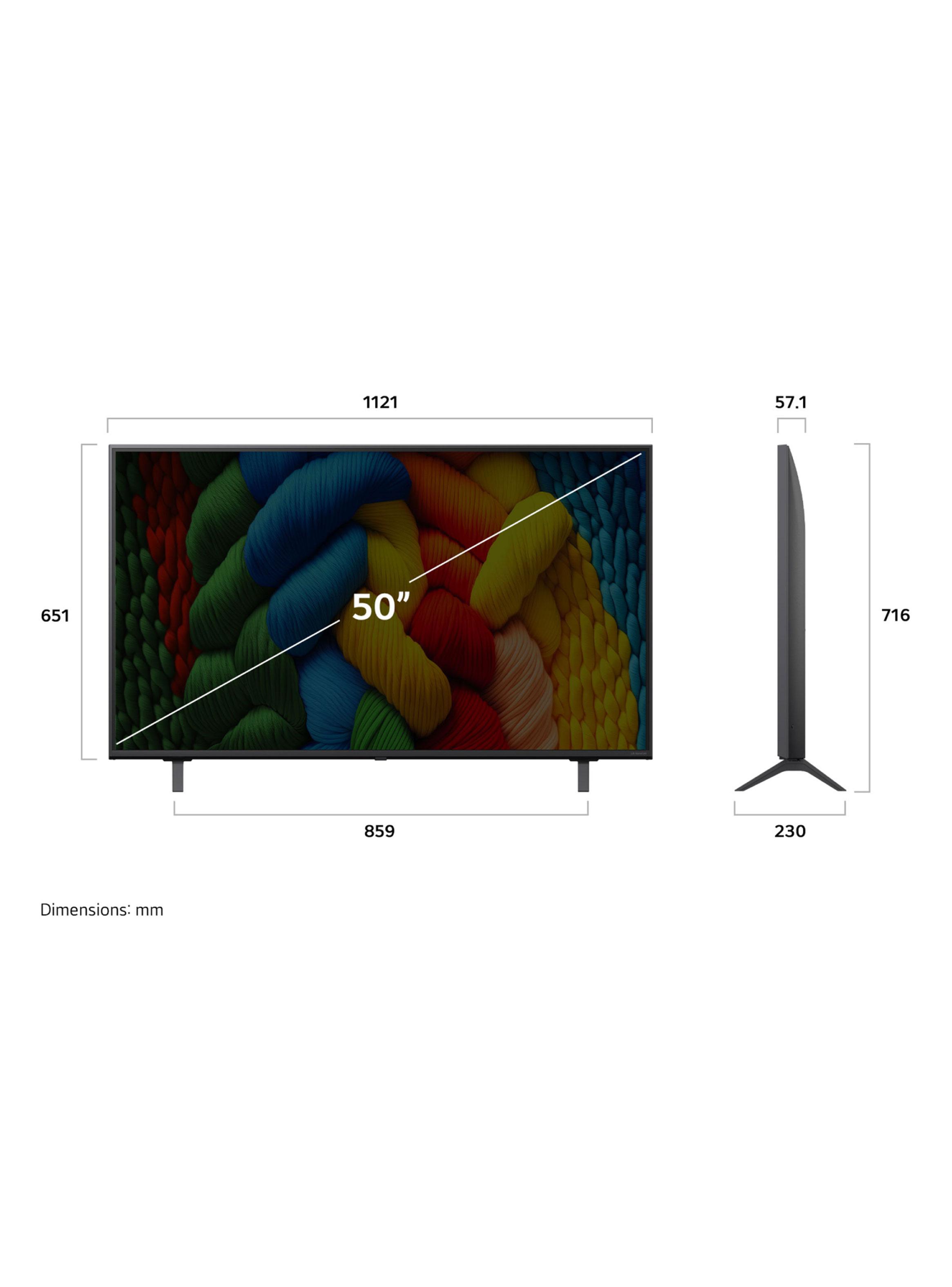 NanoCell Smart TV 50" 4K UHD 50NANO80ASA-1