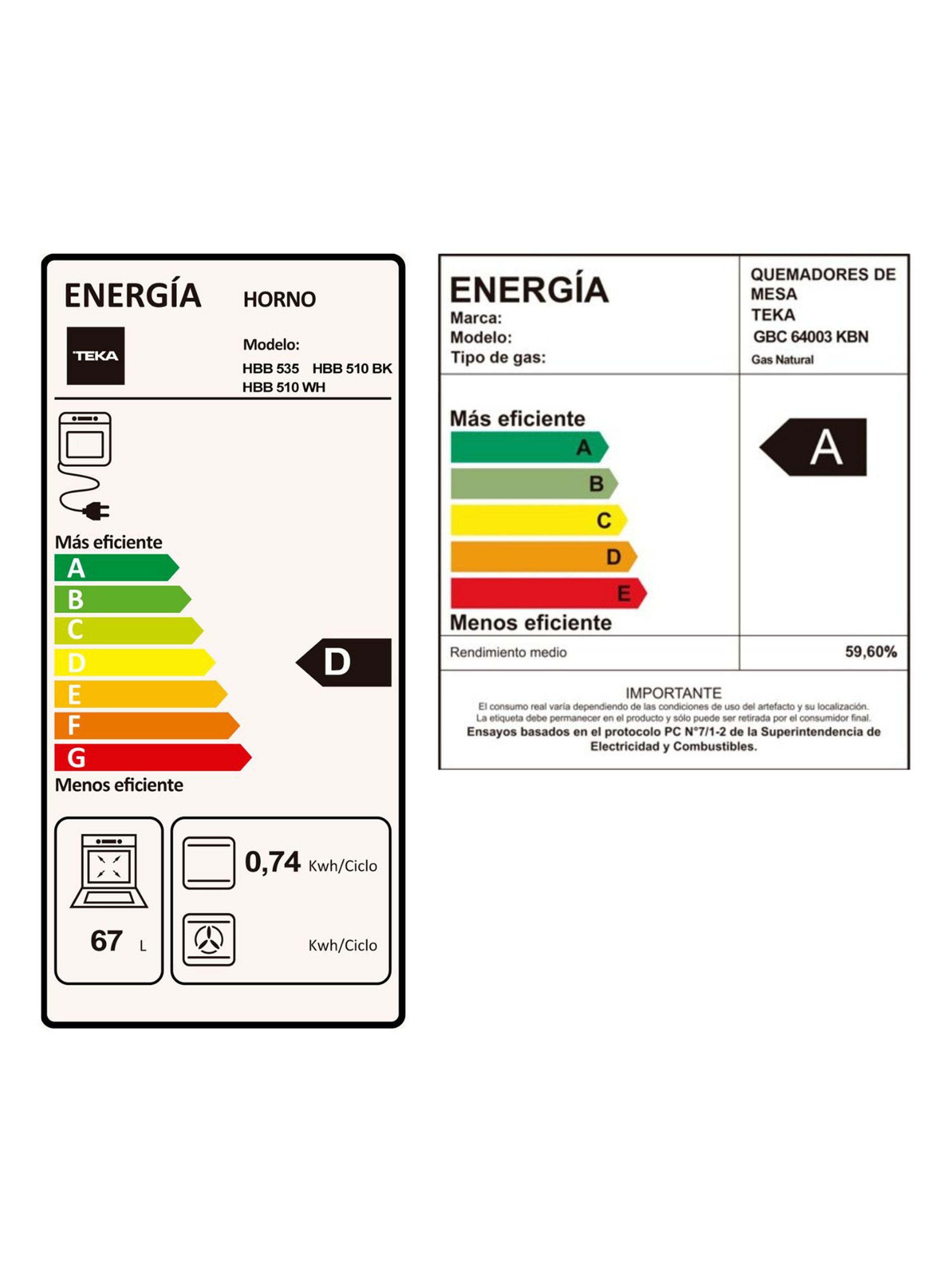 Kit Empotrable Horno HBB510 + Encimera GBC64003 NAT + Campana TL6310 BK-5
