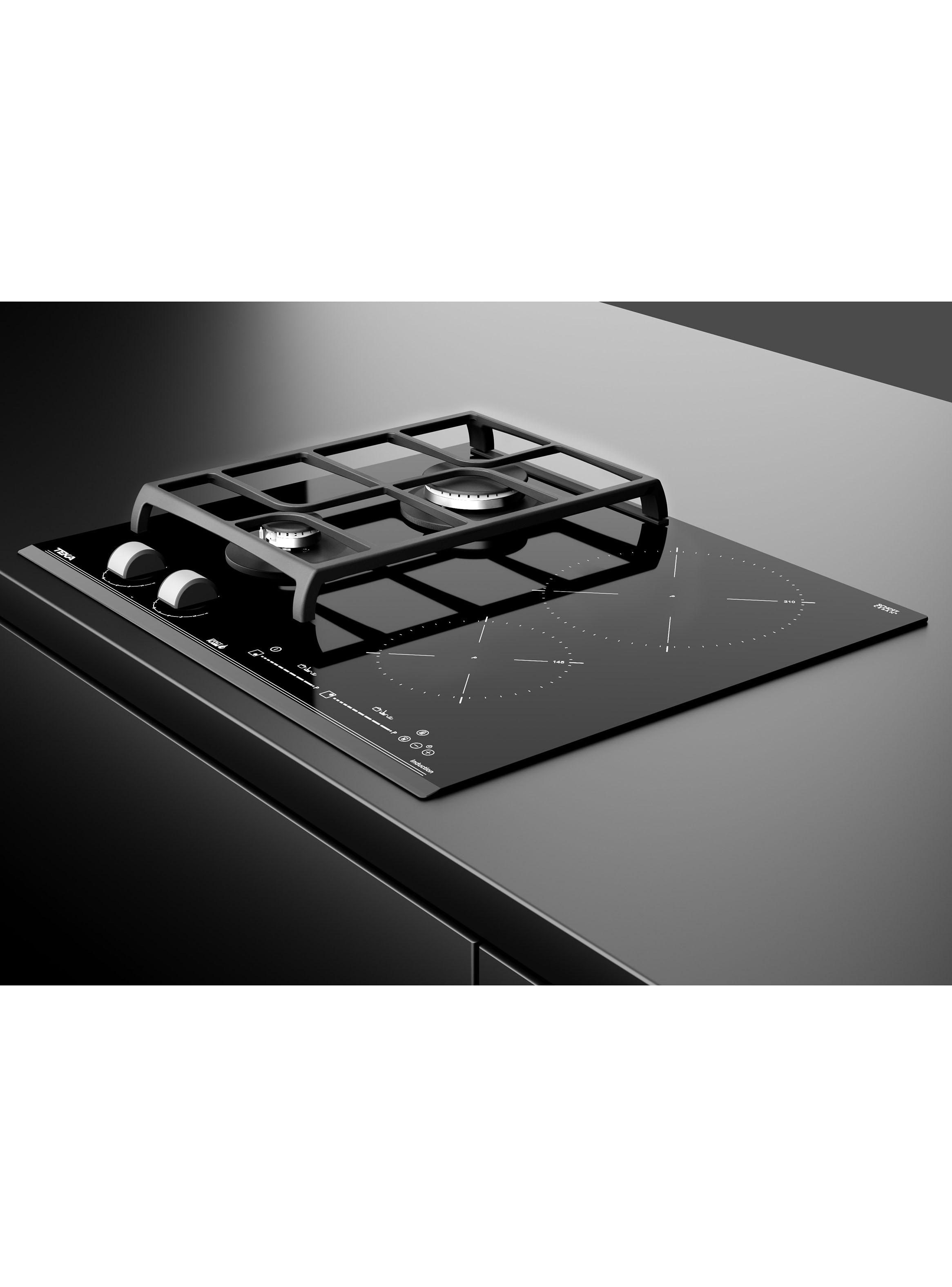 Kit Emporable Encimera JZC 64322 + Campana TL6310 BK-4