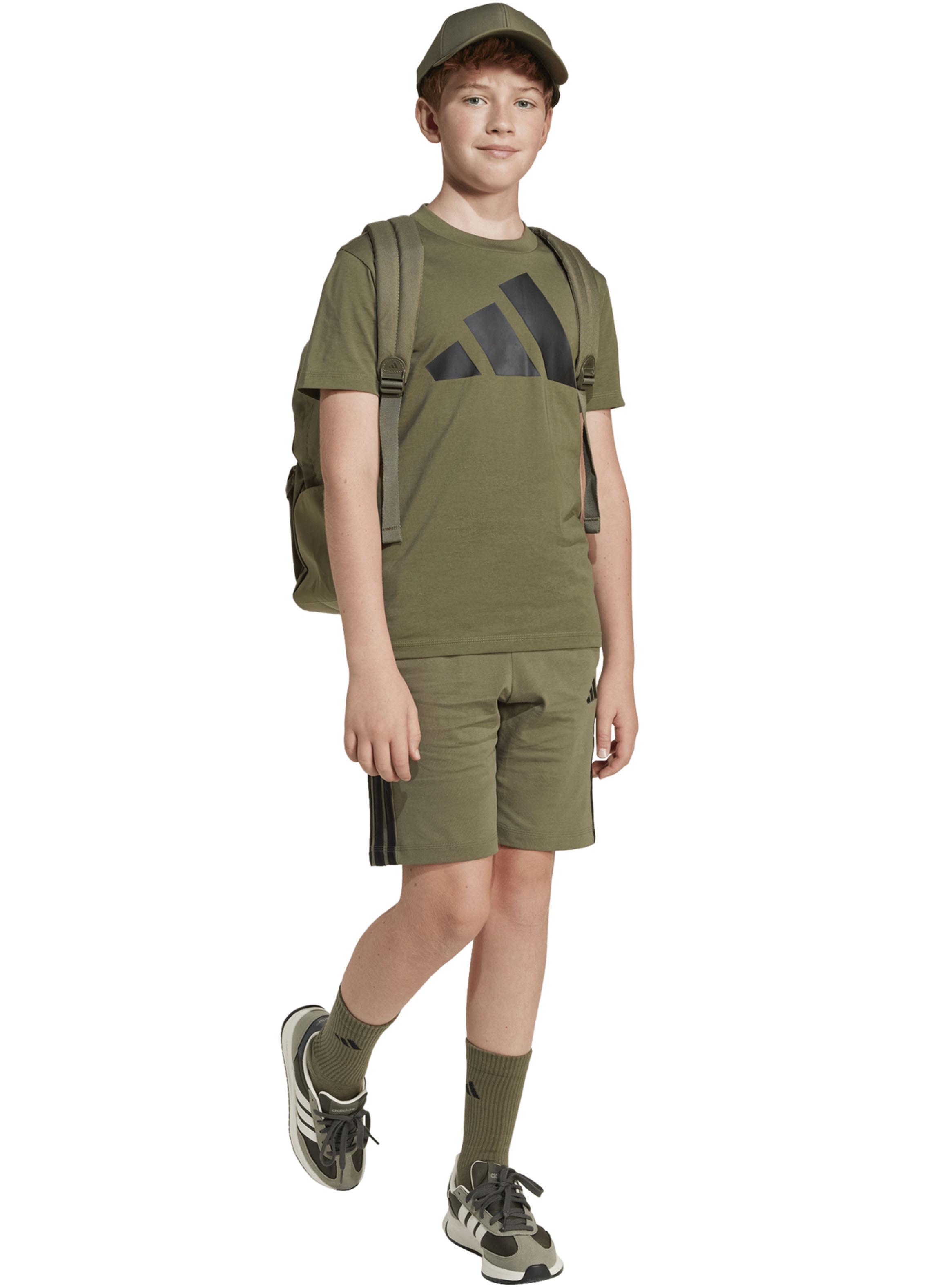 Polera Deportiva Essentials Maxi Logo para Niñas y Niños-3