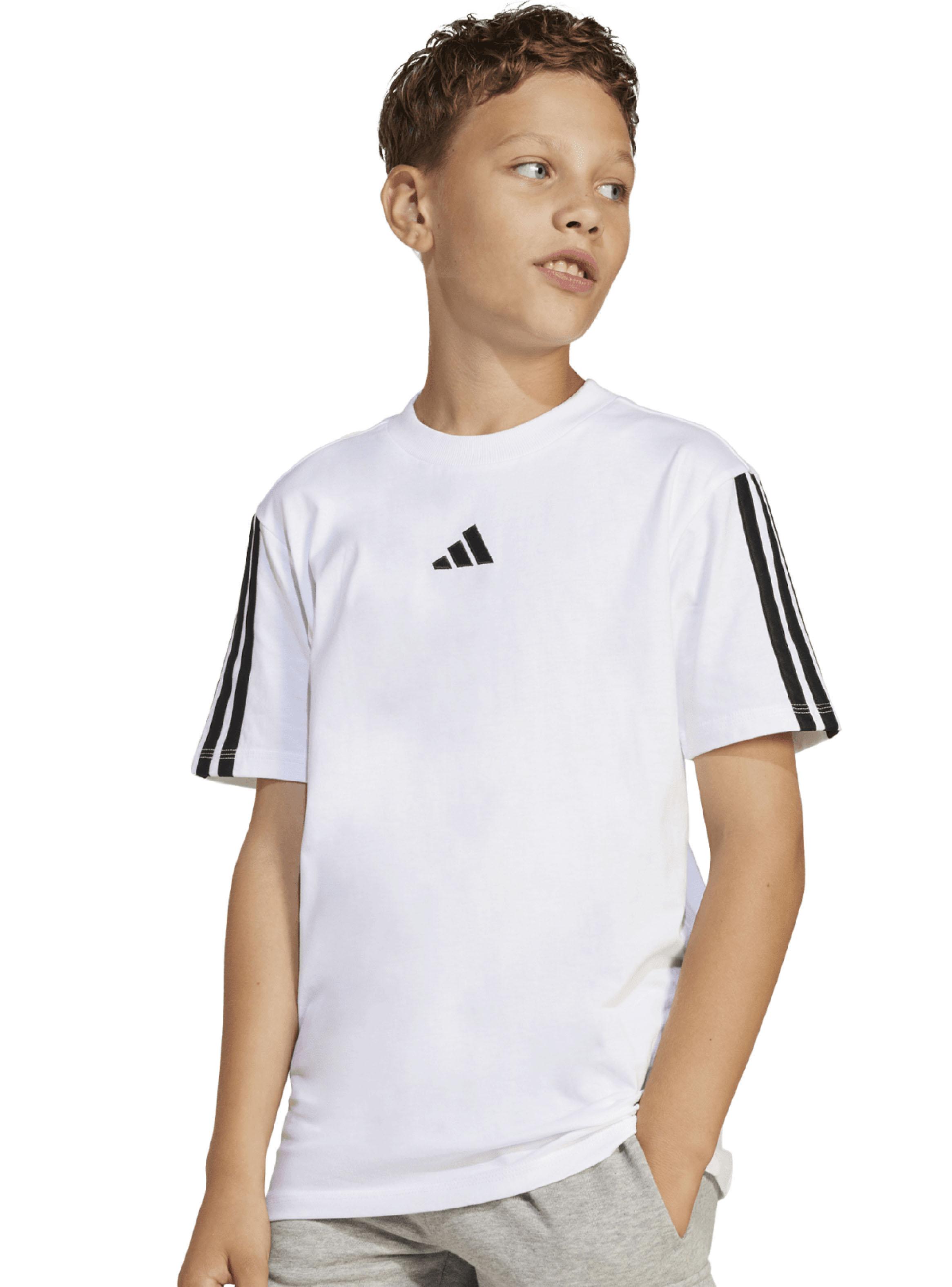 Polera Essential Stripes Mangas para Niñas y Niños-2