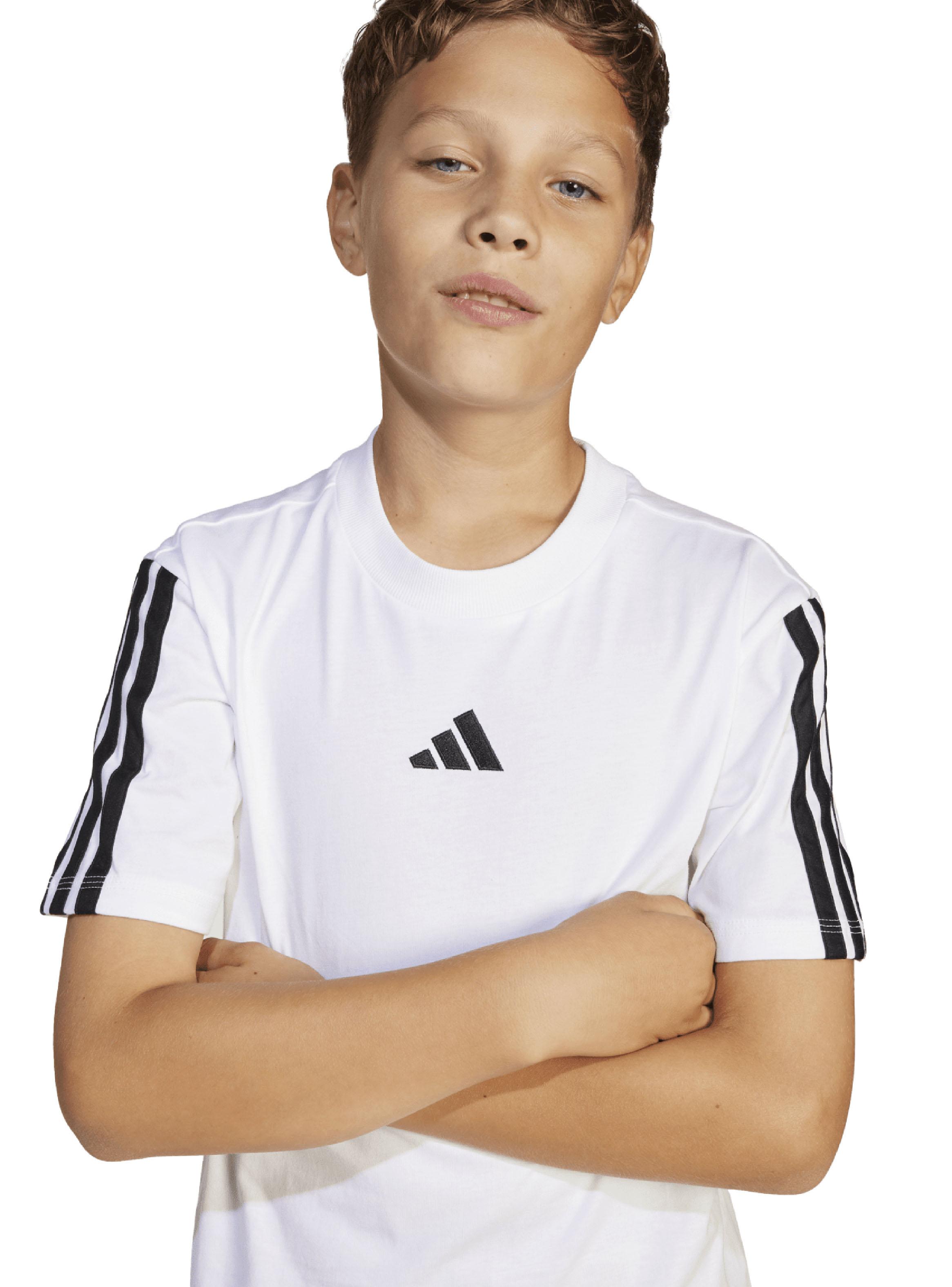 Polera Essential Stripes Mangas para Niñas y Niños-3