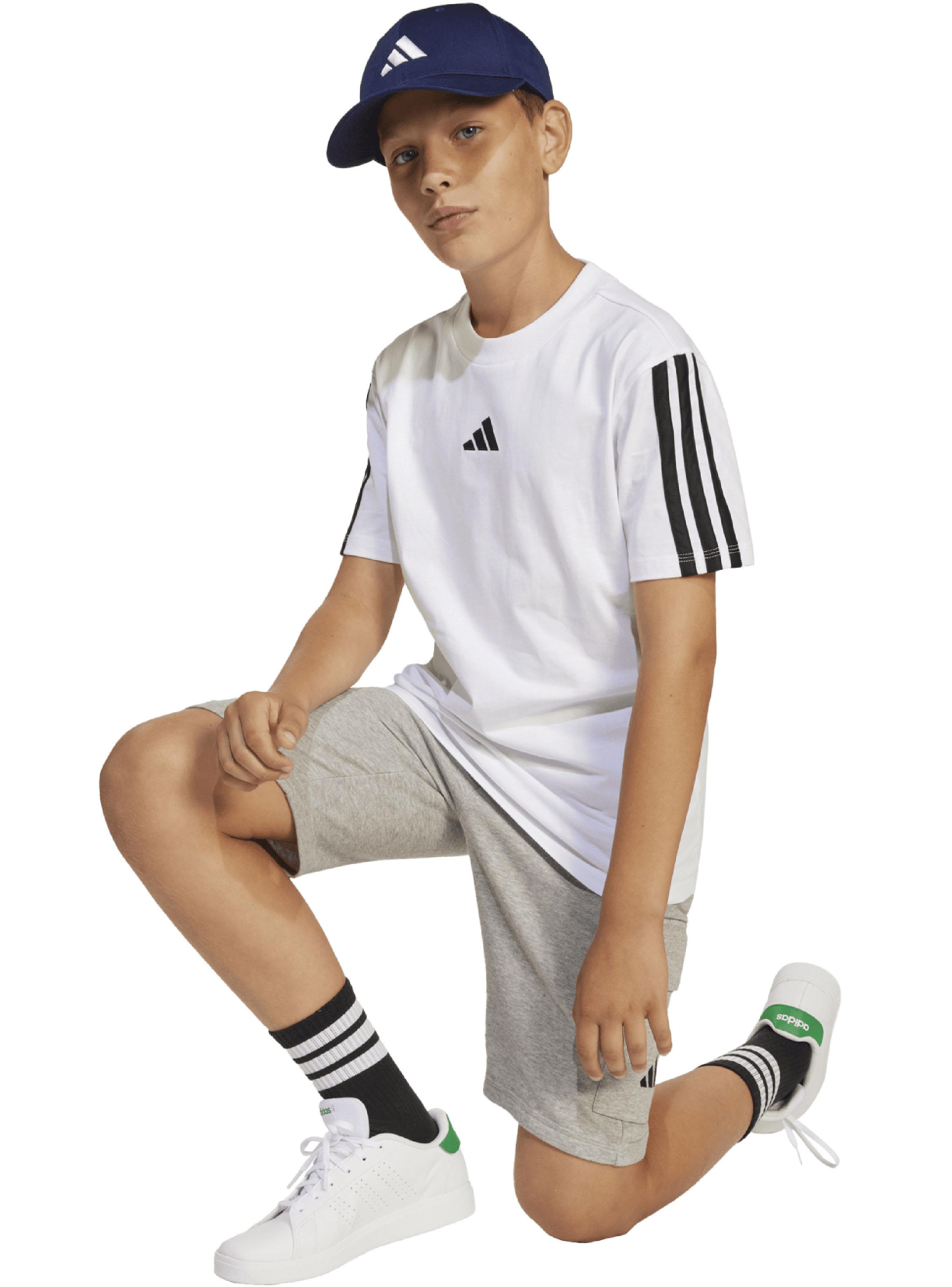 Polera Essential Stripes Mangas para Niñas y Niños-4