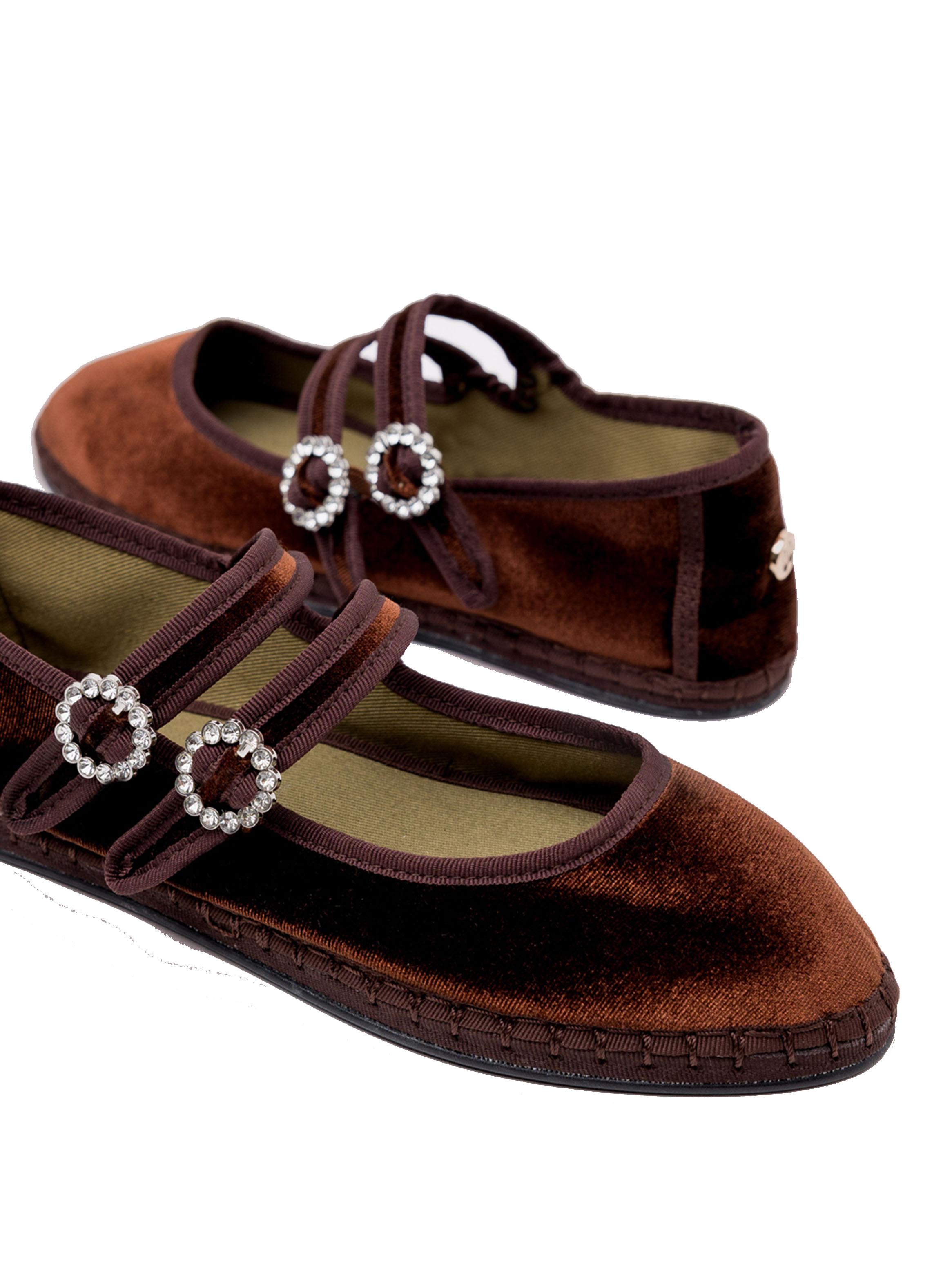 Ballerina Double Lace Brownie Mujer-2