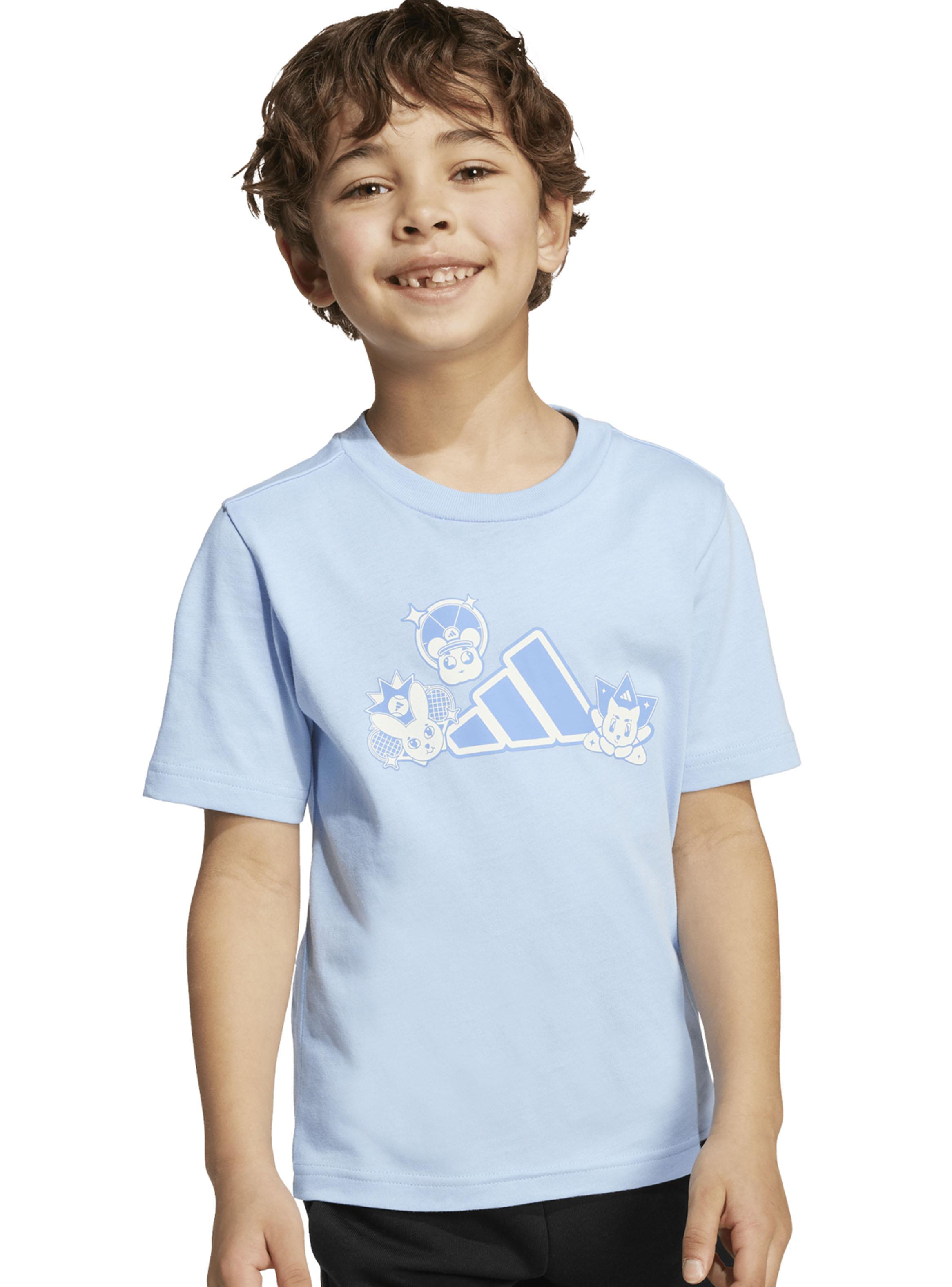 Polera Estampada Anime Pets de Algodón-2