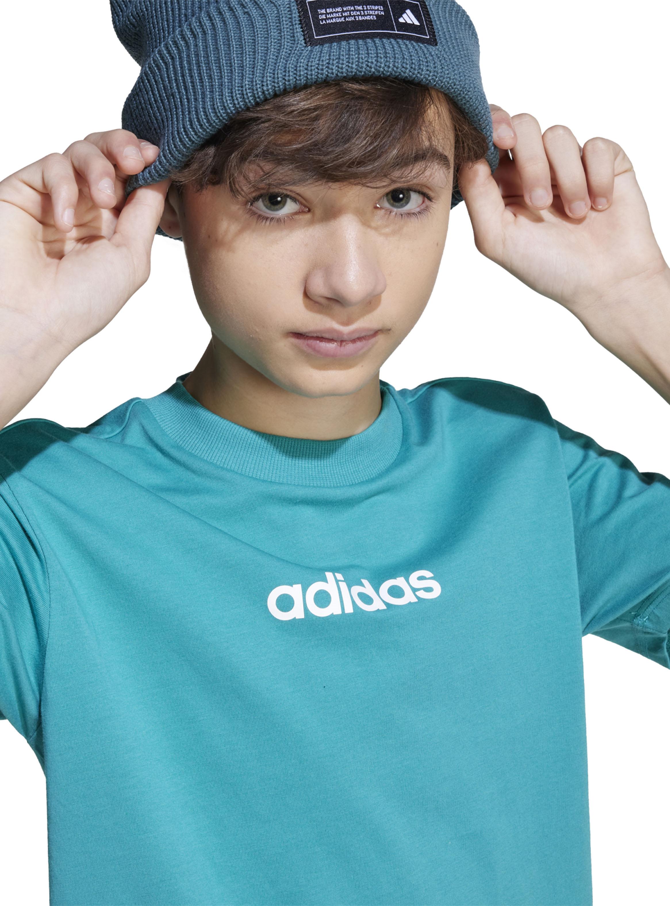 Polera Essentials Básica Logo para Niñas y Niños-3