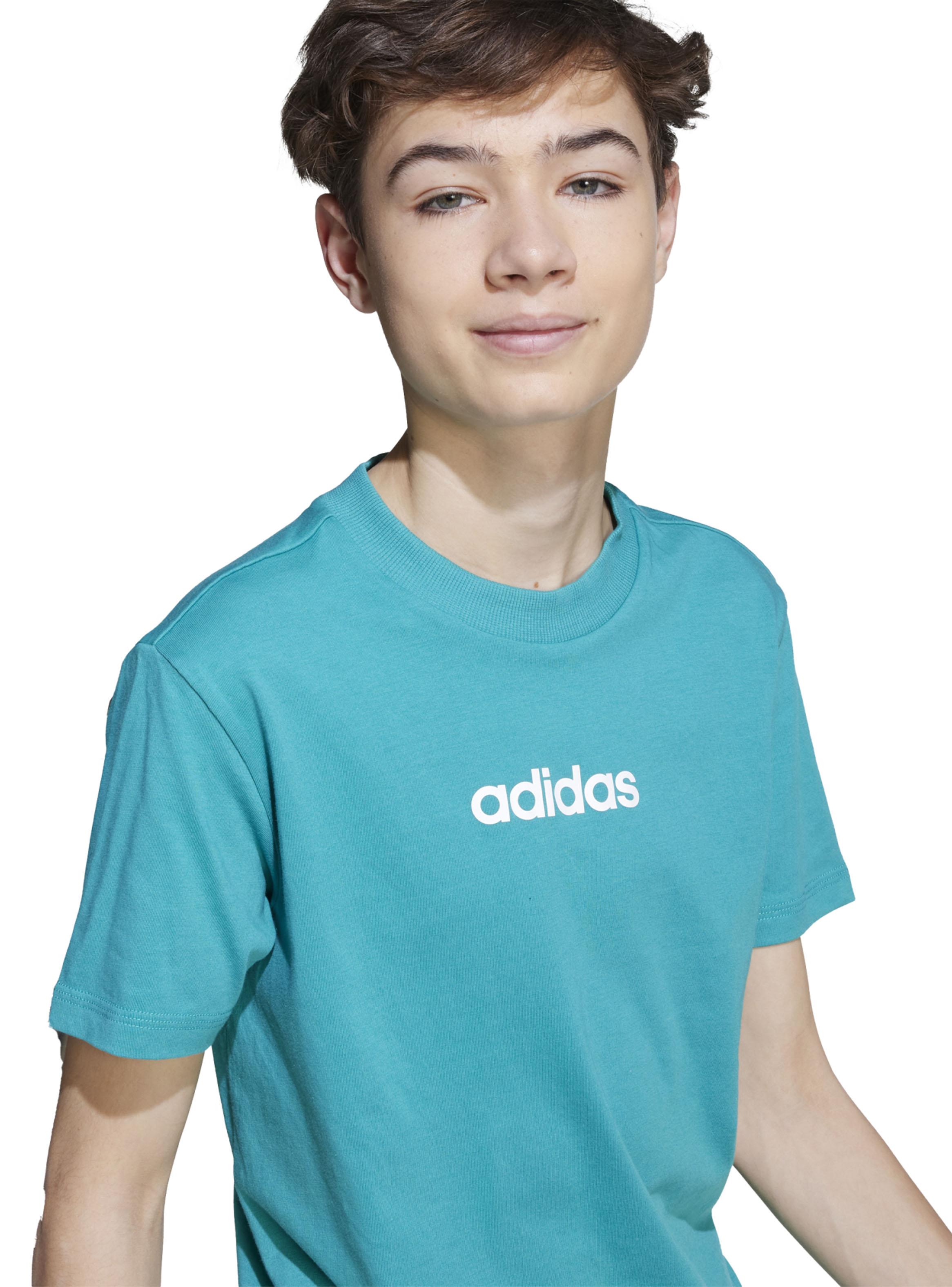 Polera Essentials Básica Logo para Niñas y Niños-2