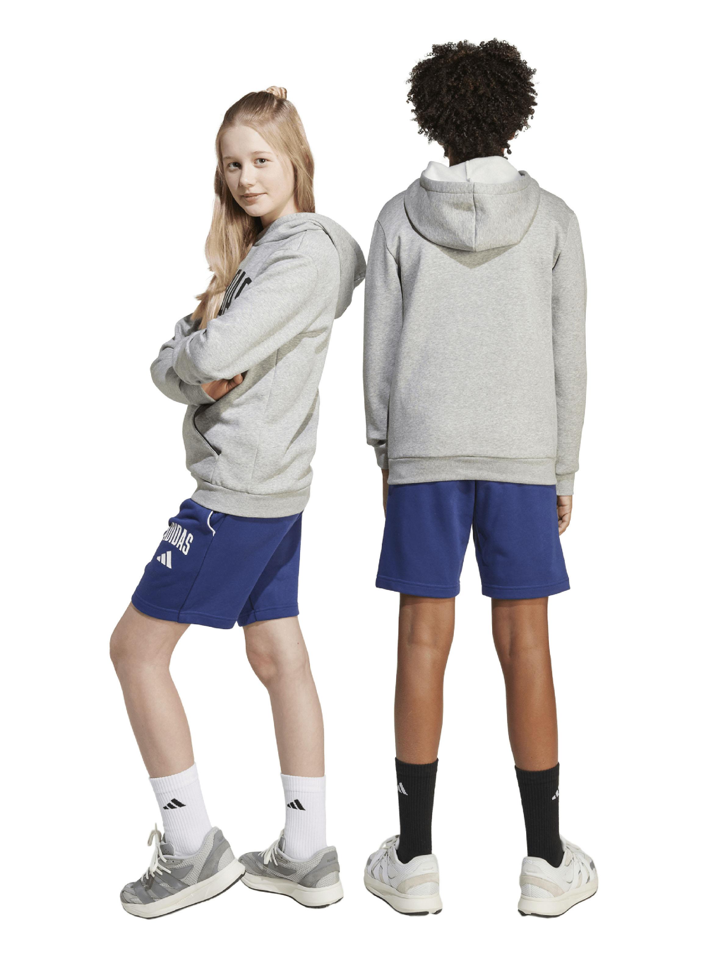 Short Deportivo Tipo Buzo de Algodón para Niñas y Niños-4