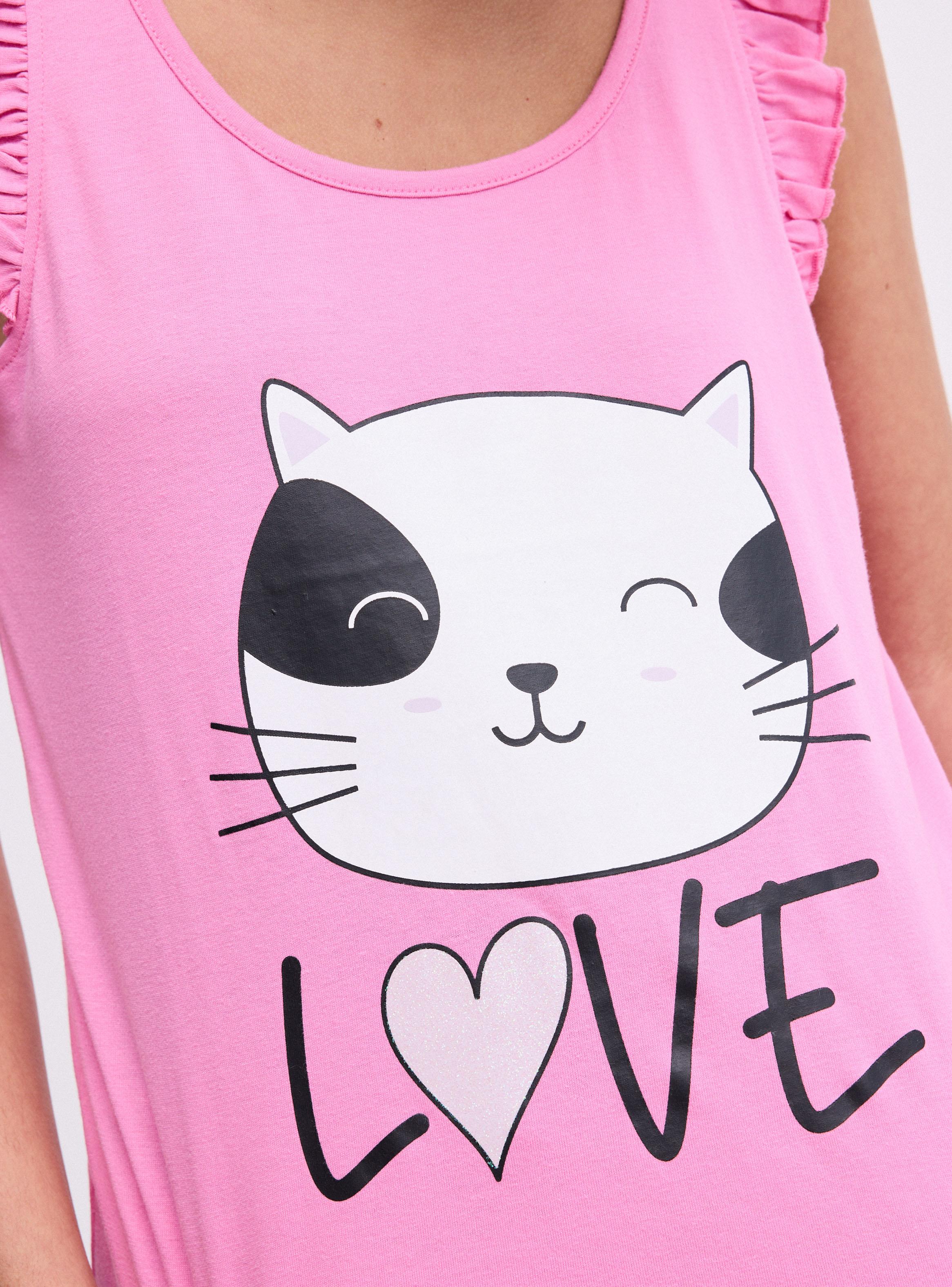 Polera Pijama sin Manga Estampado Ármalo a tu Pinta-3