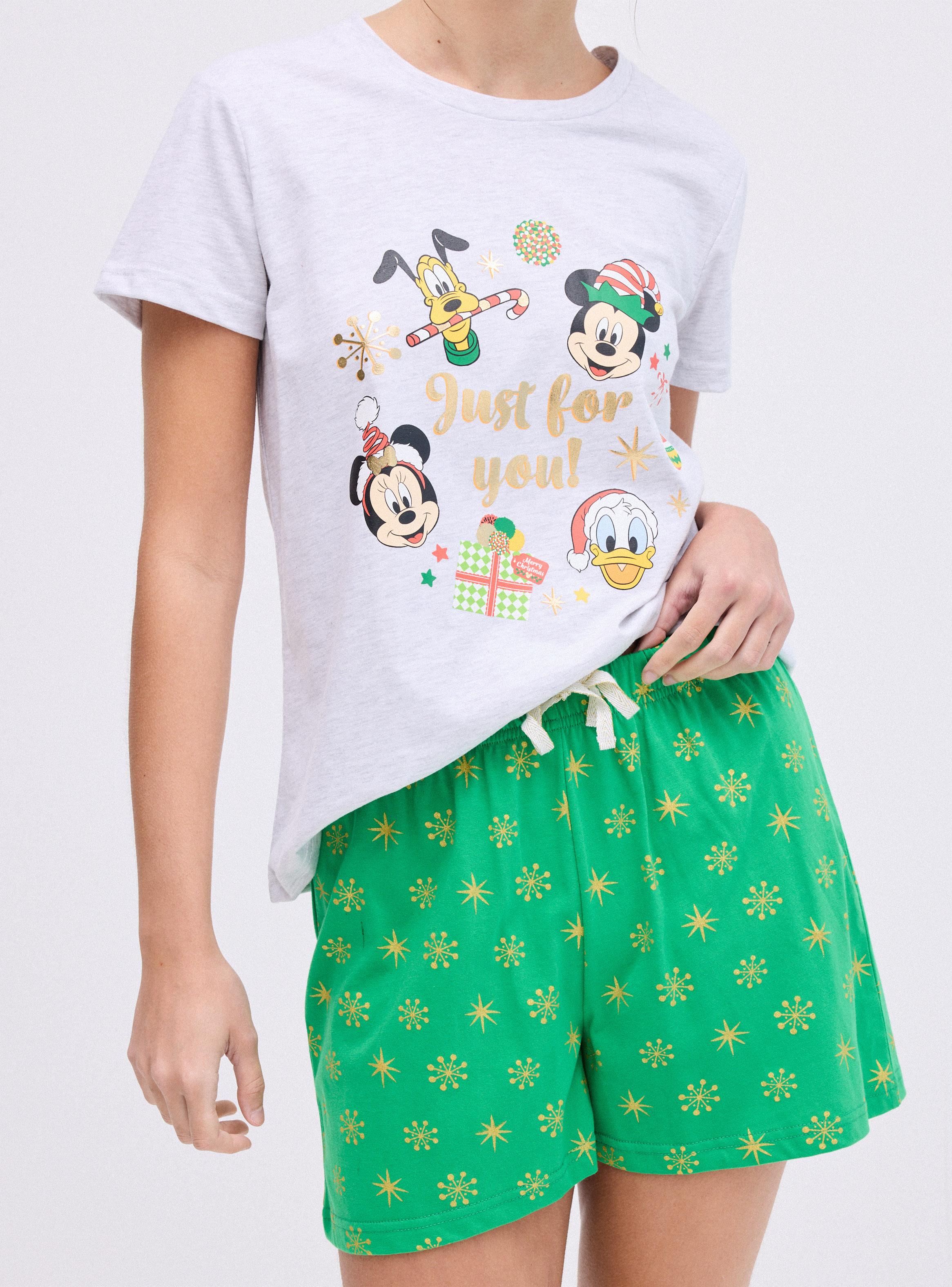 Pijama Navidad Disney Amigos Mickey y Minnie-2