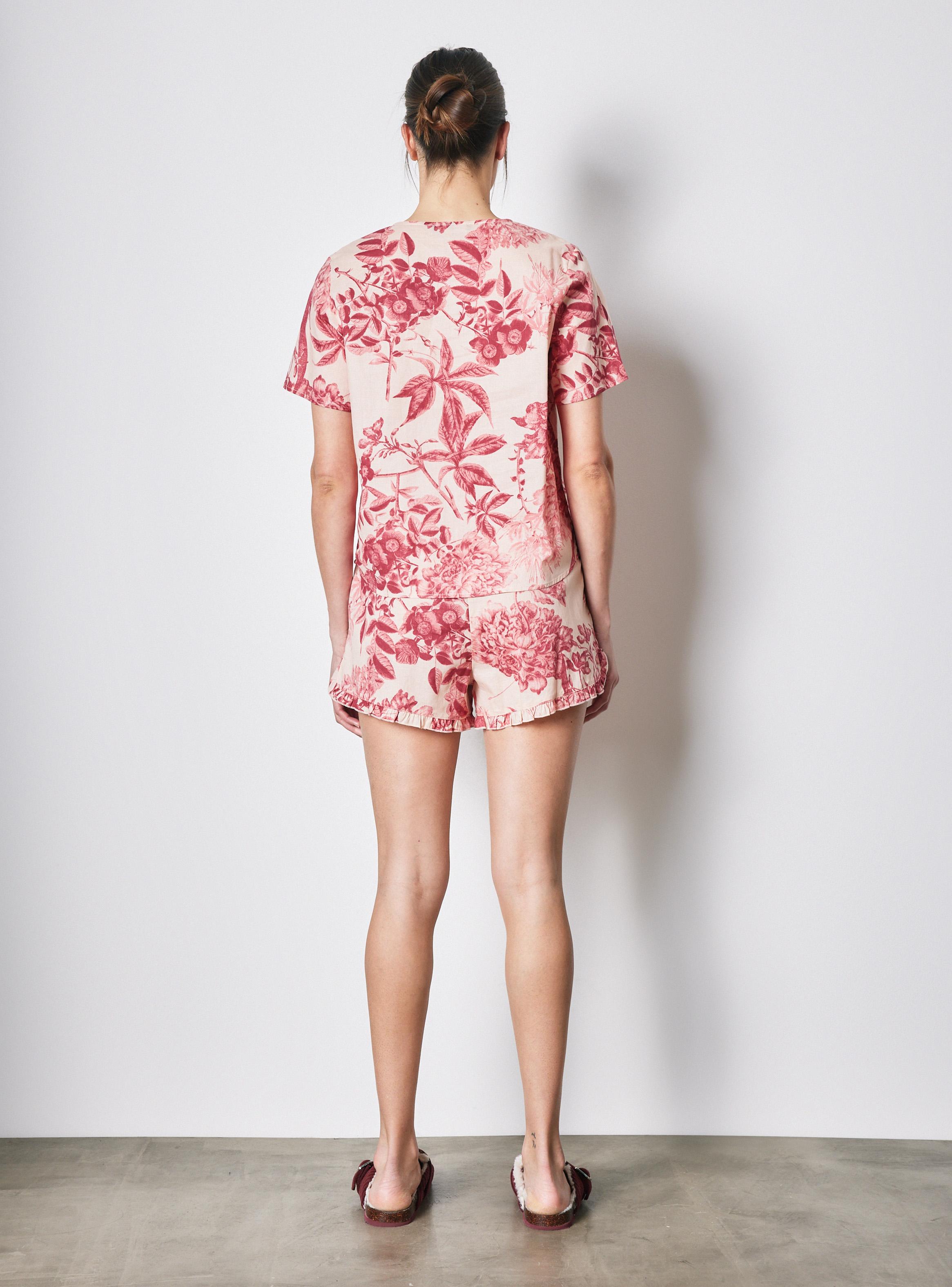 Pijama Algodón Tela Plana Estampado-5