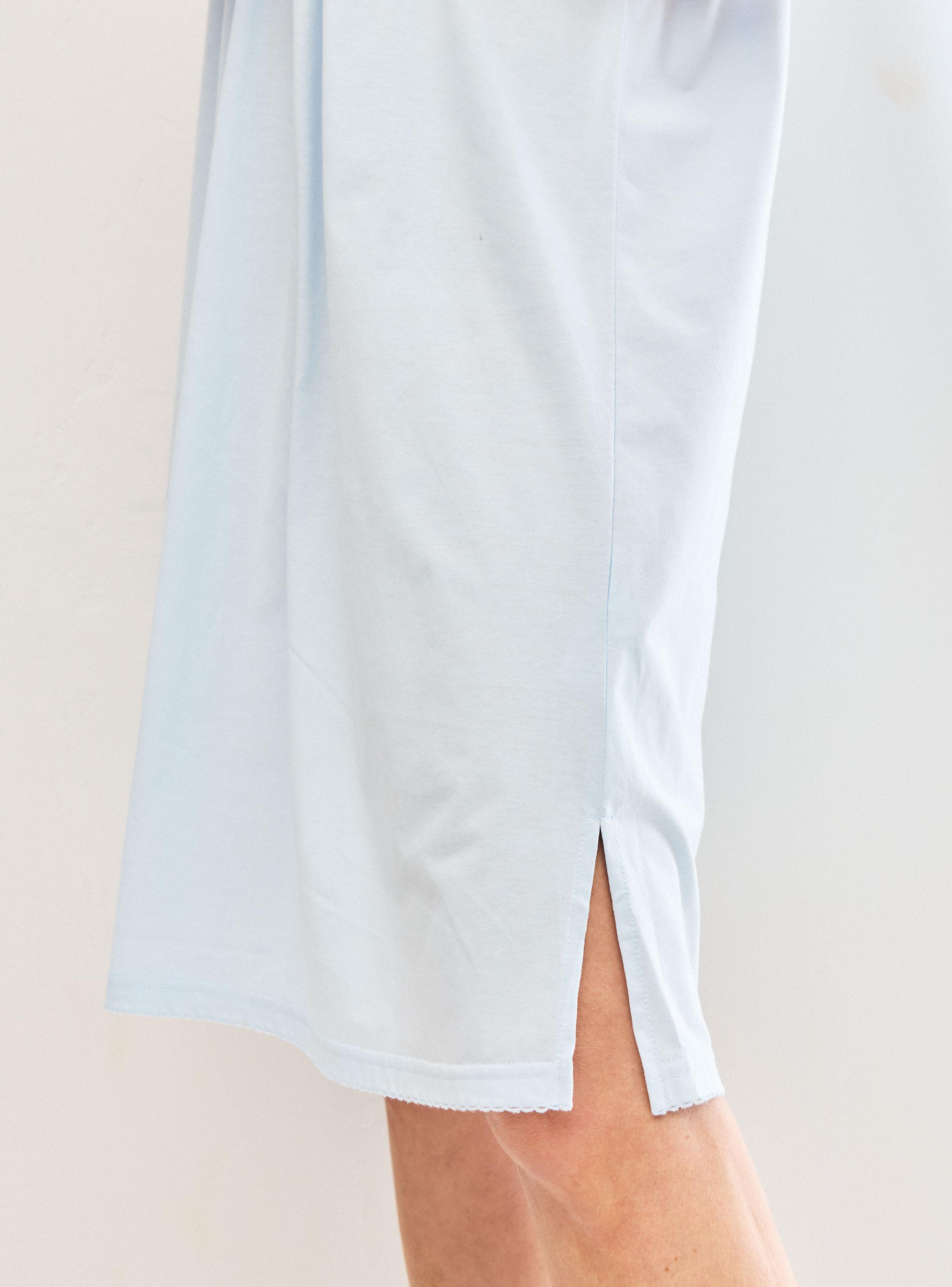 Camisa de Dormir 1 Color Detalle Bordado-3