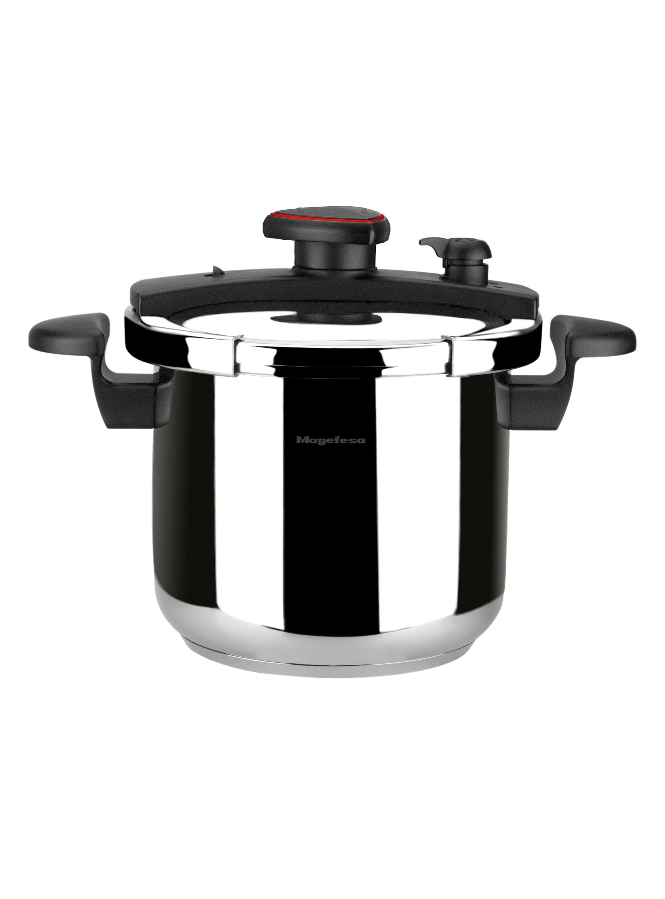 Olla a Presión Astra 6 Litros Acero Inoxidable-0