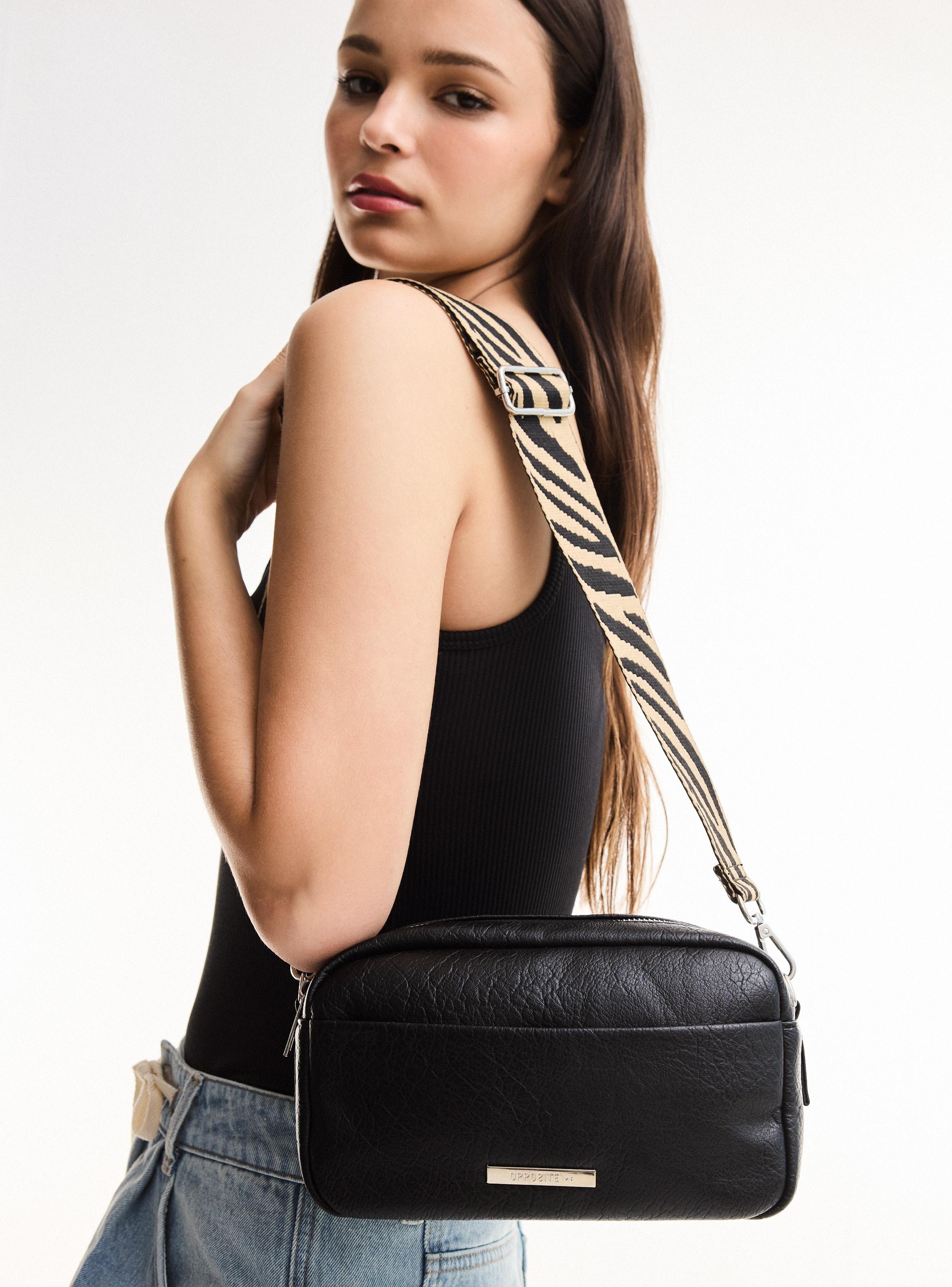 Cartera Crossbody Strap Jaquard-5