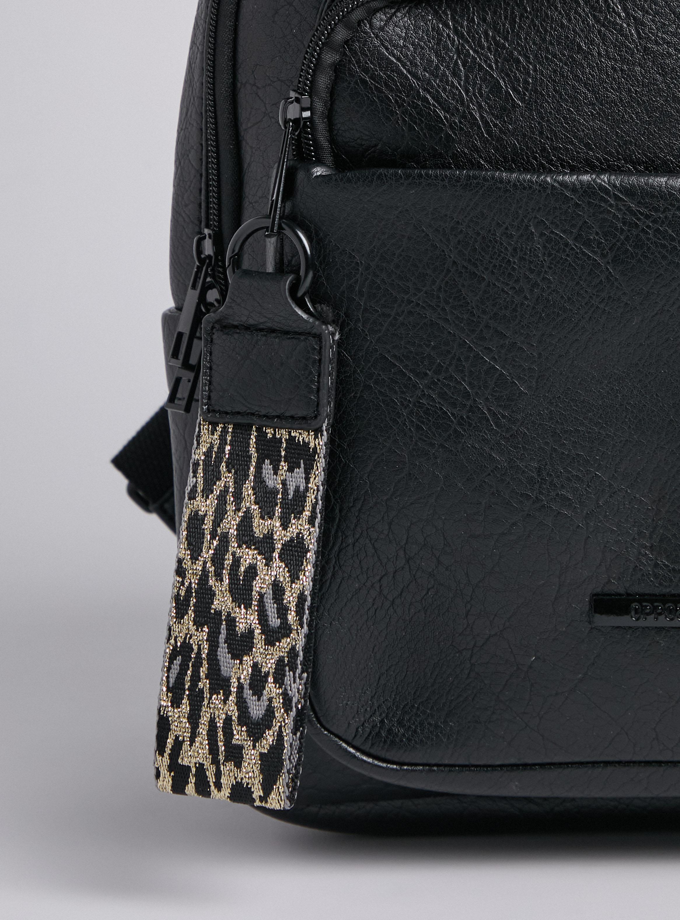 Mochila Básica con Detalle Animal Print-6