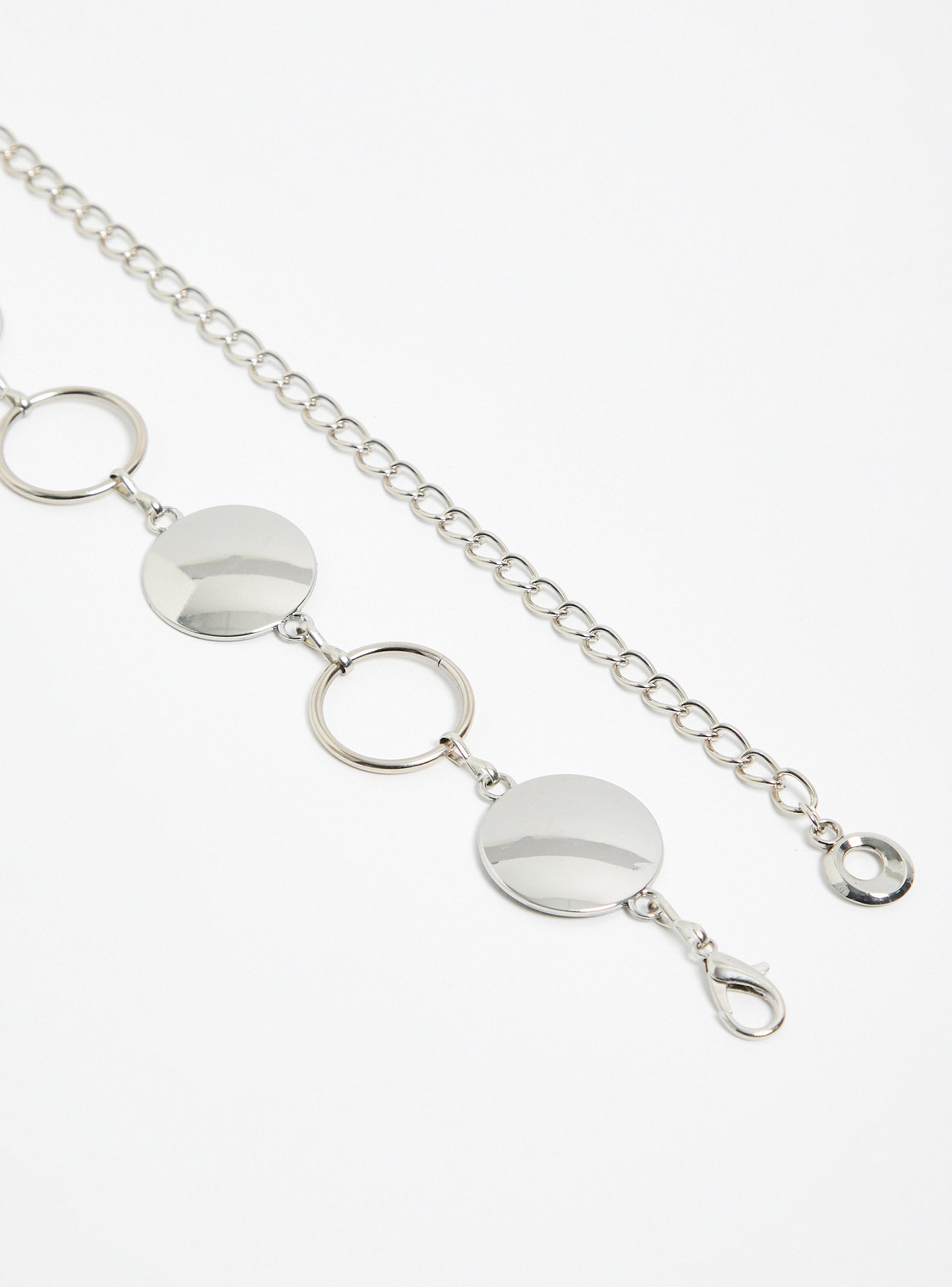 Cinturón Cadena de Metal-2