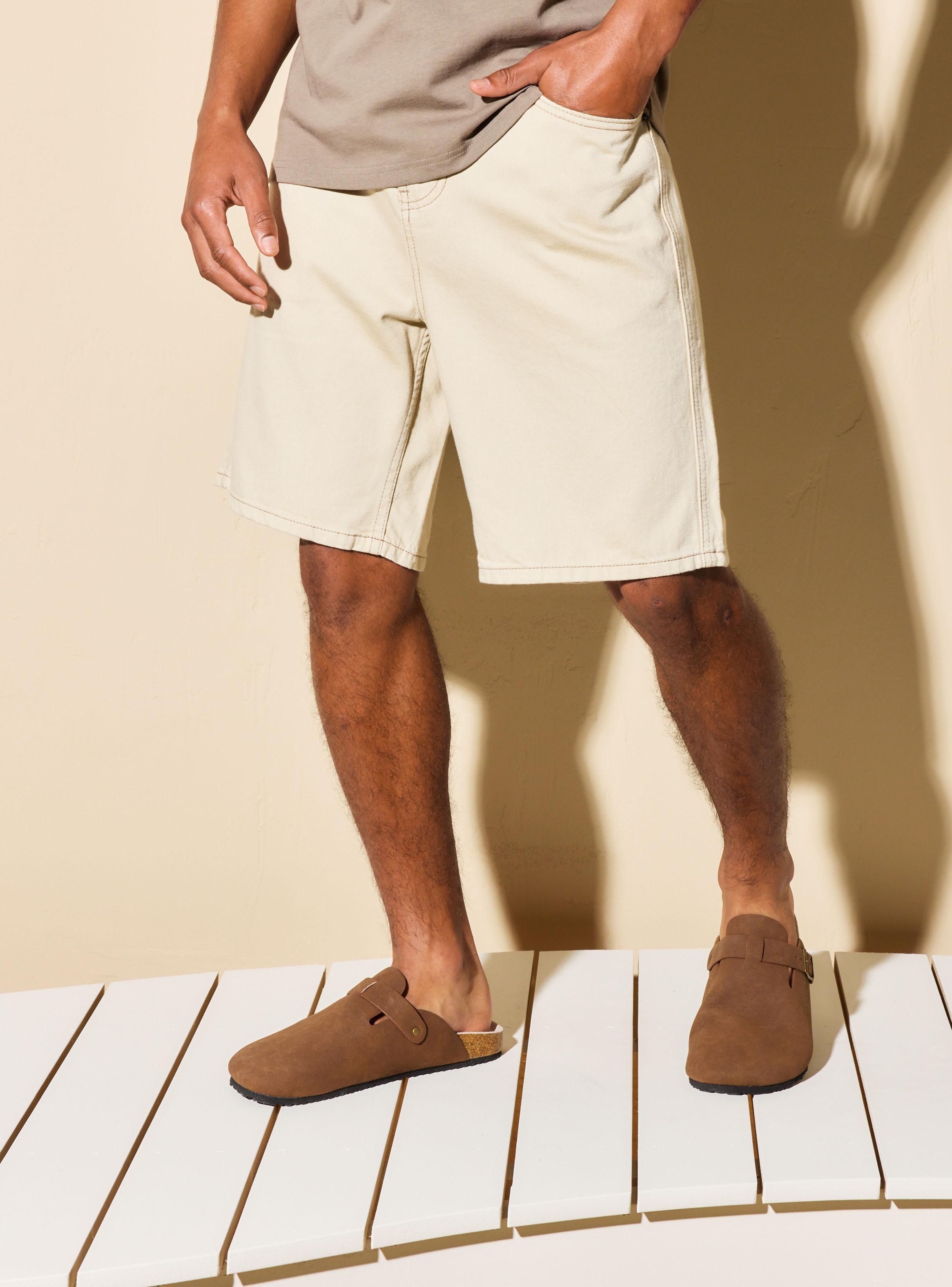 Short Roturas Denim Casual-0