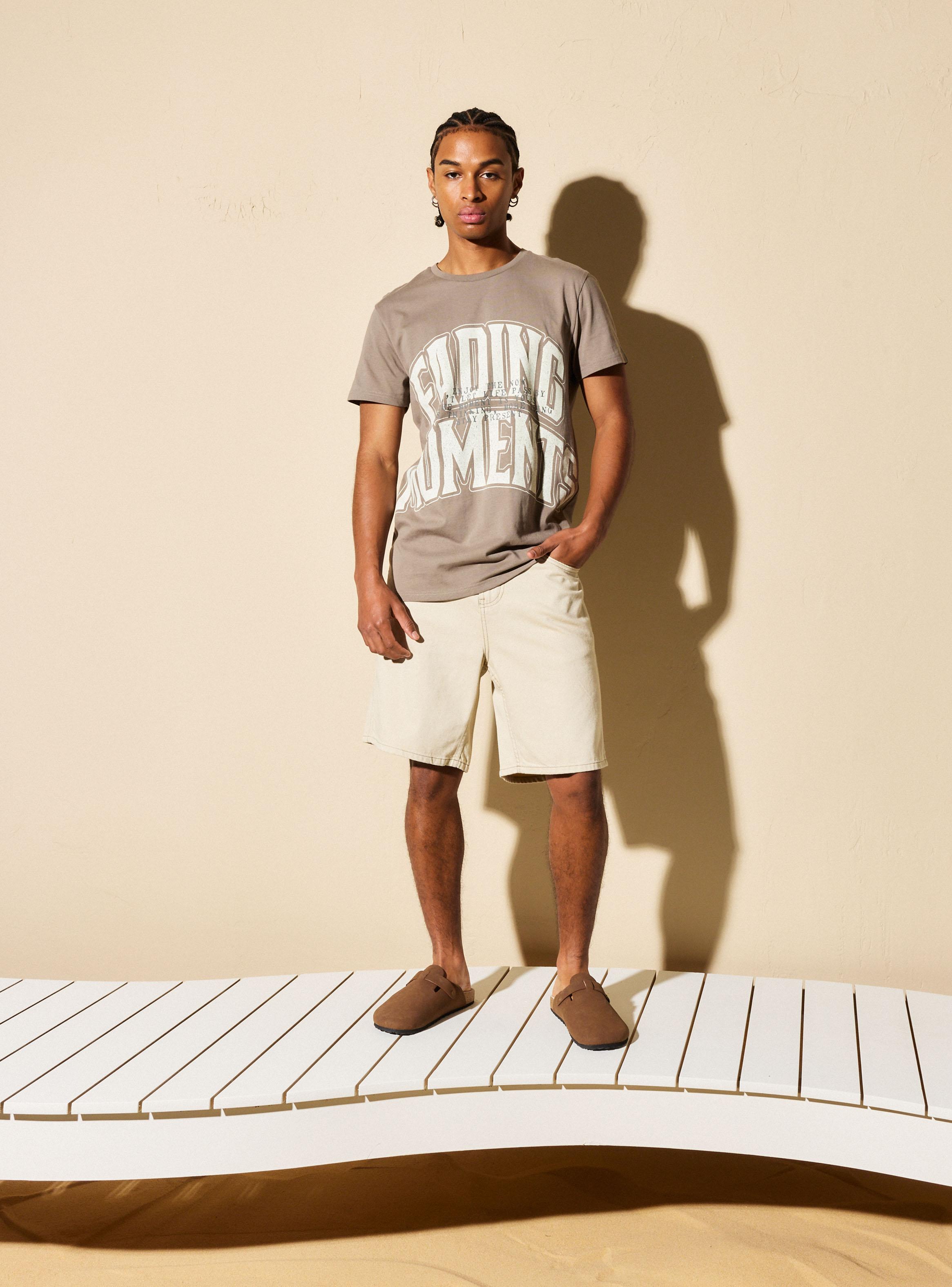 Short Roturas Denim Casual-4