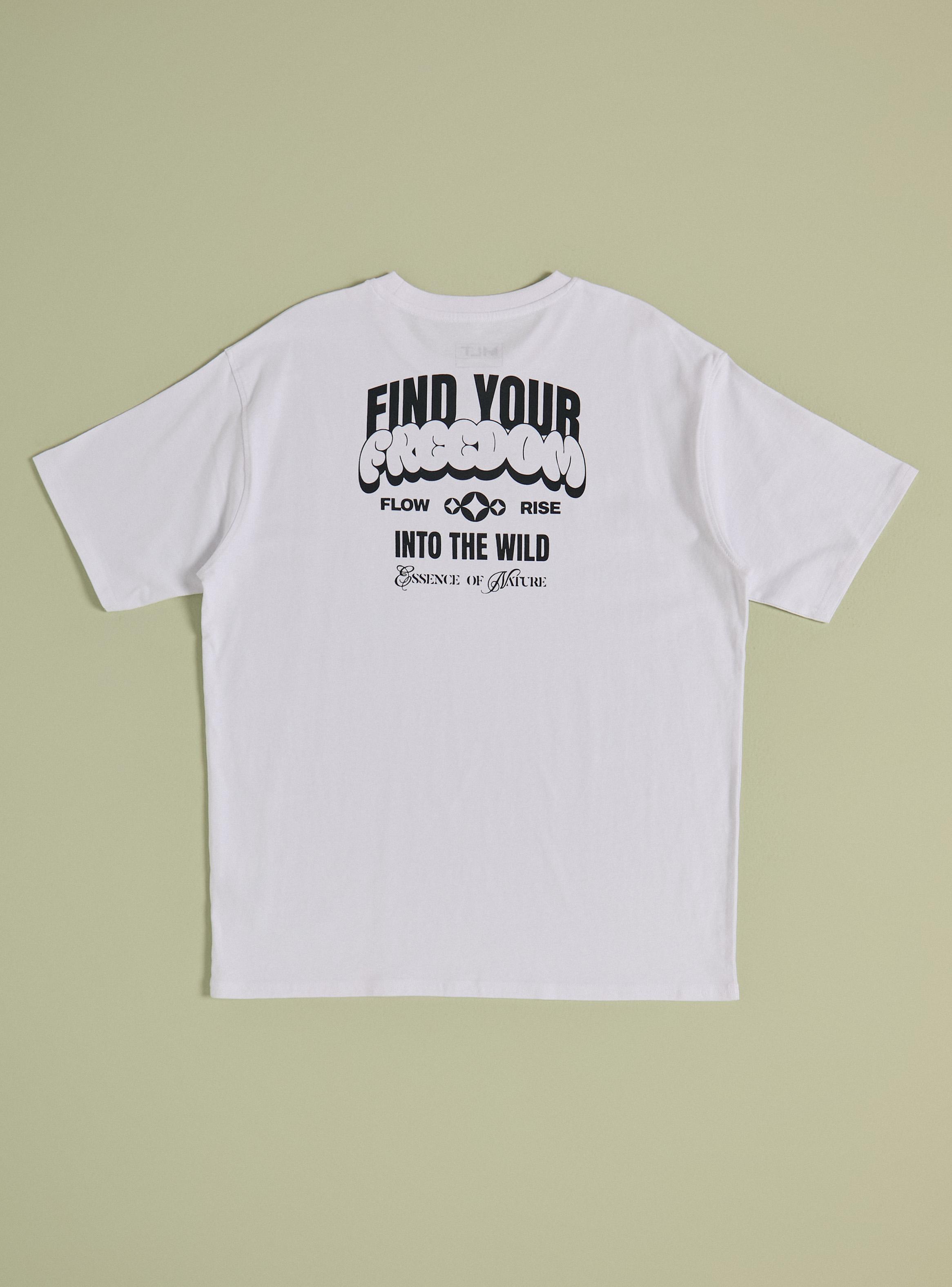 Polera Básica con Doble Estampado-2