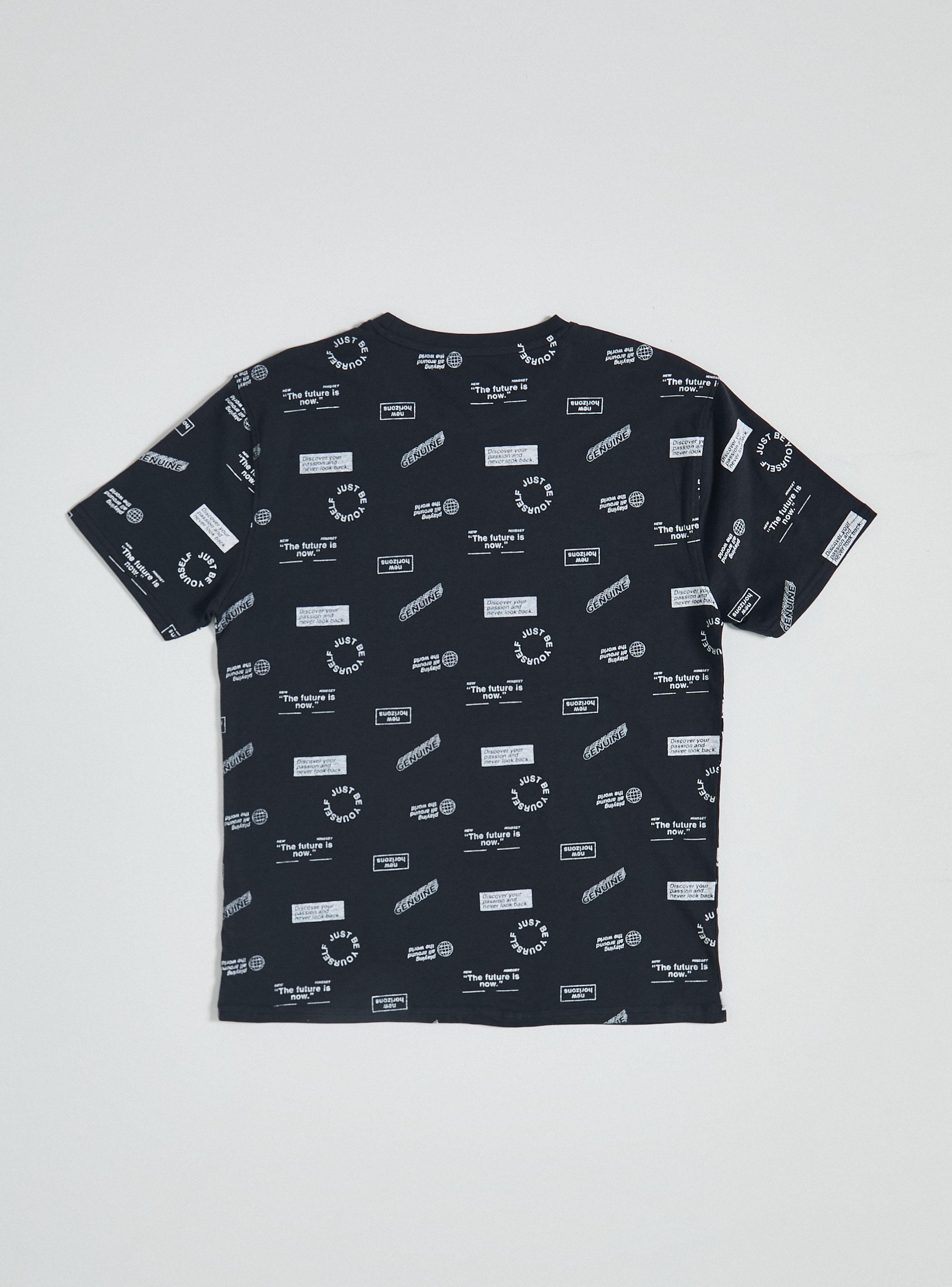 Polera Básica Diseño Full Print Niño-2