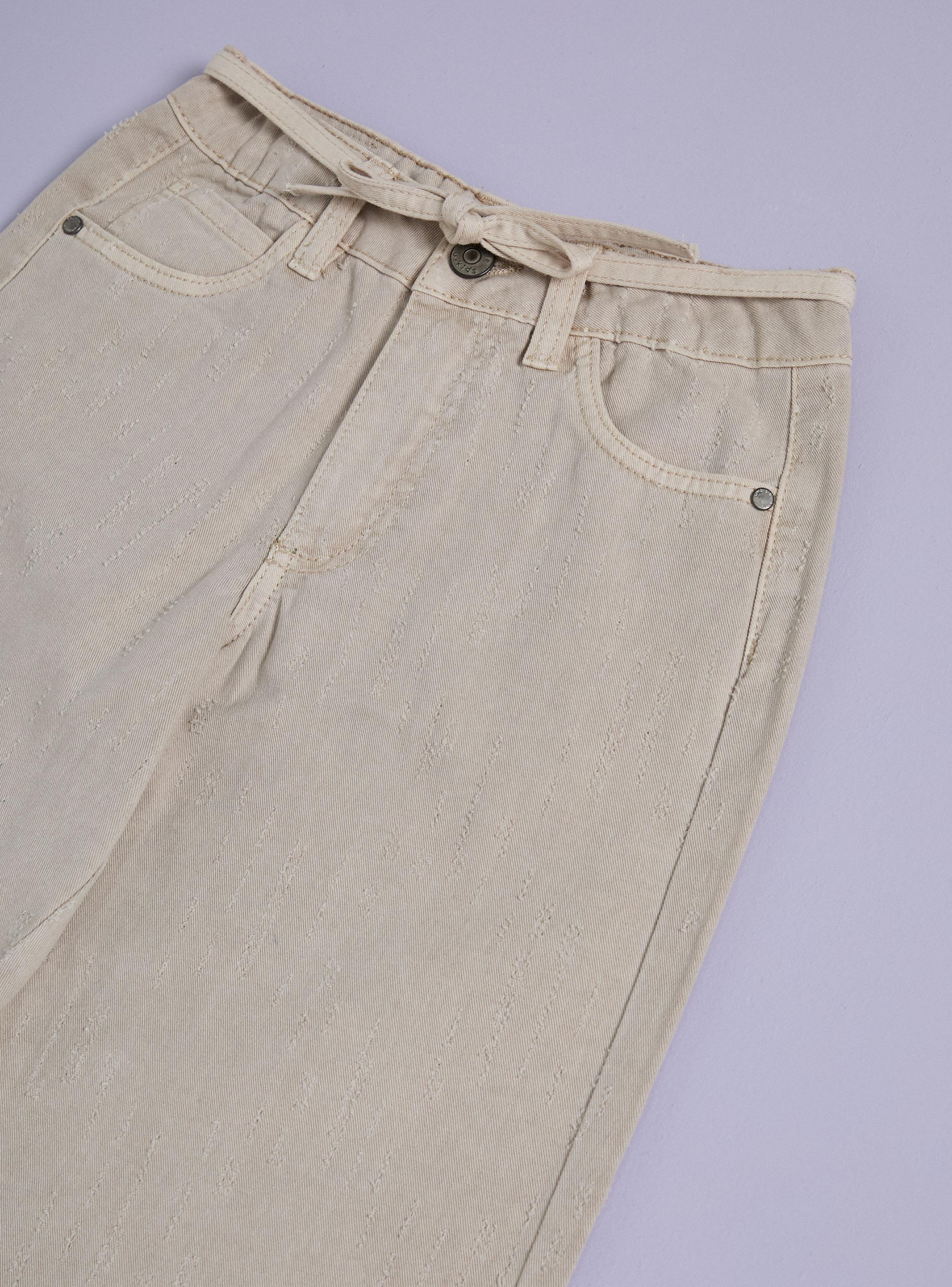 Pantalón Baggy Estilo Mom con Diseño-3