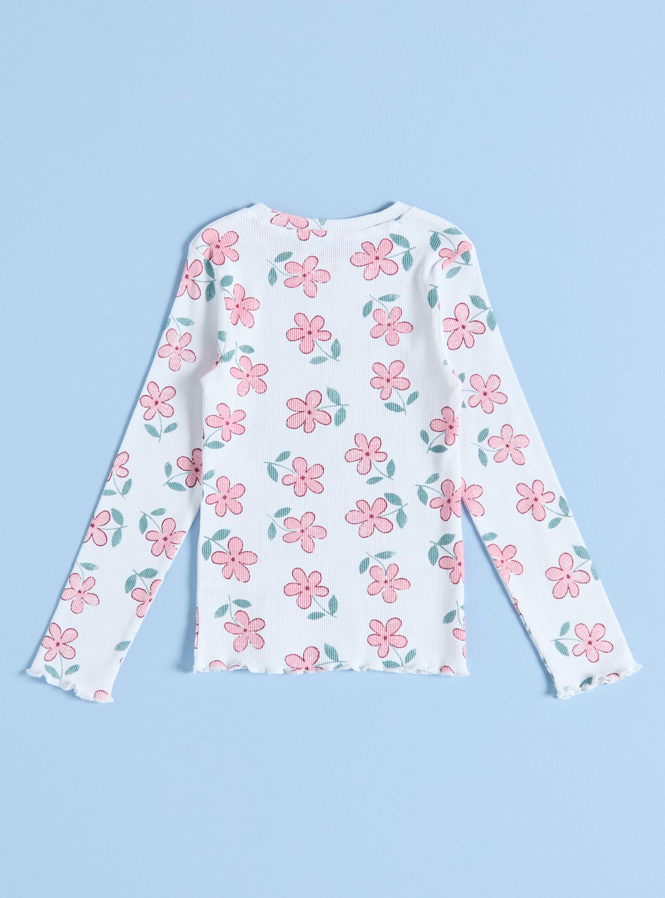 Polera Estampada Rib Niña-3