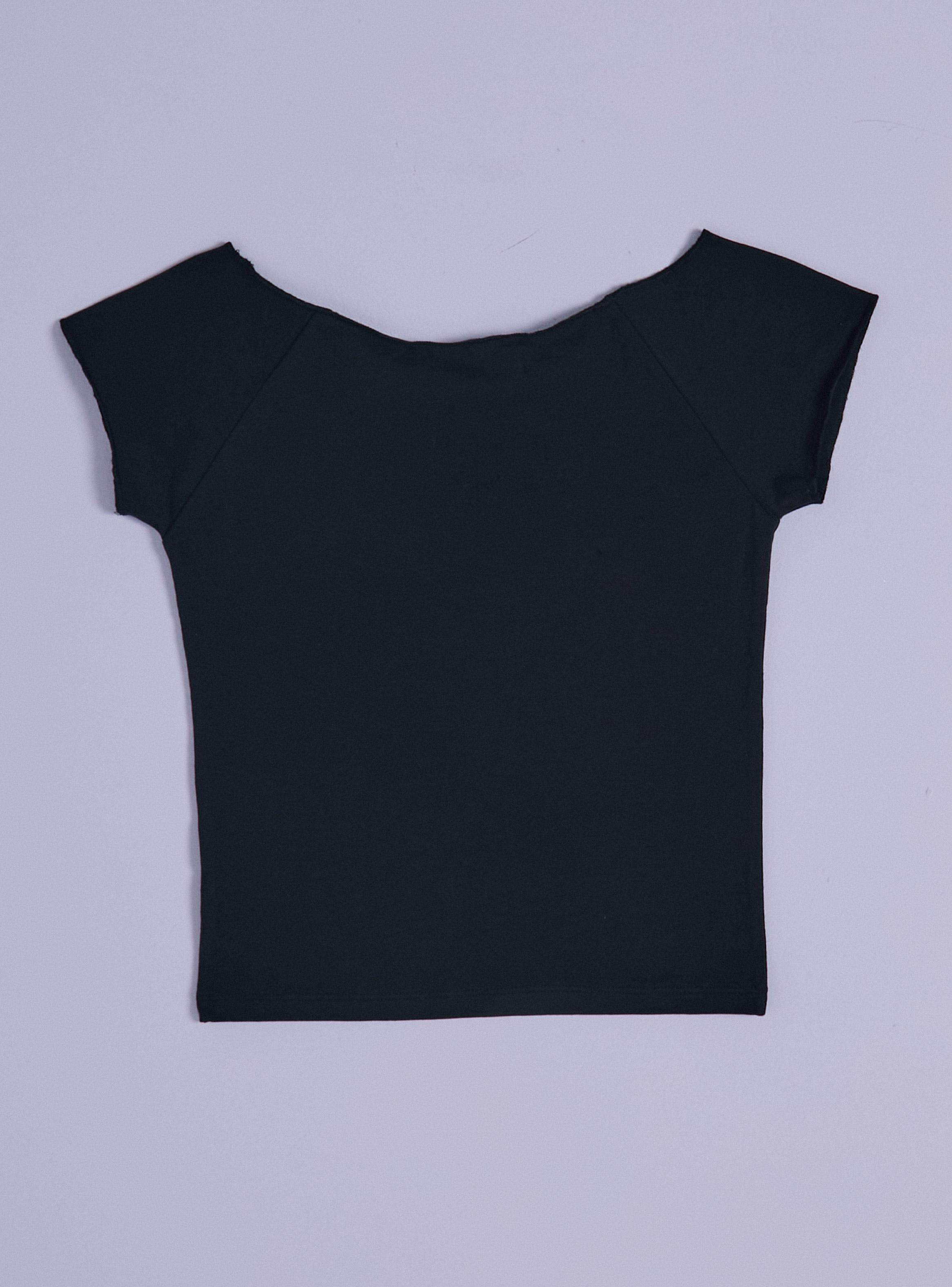 Polera Ajustada con Cuello Bardot-2