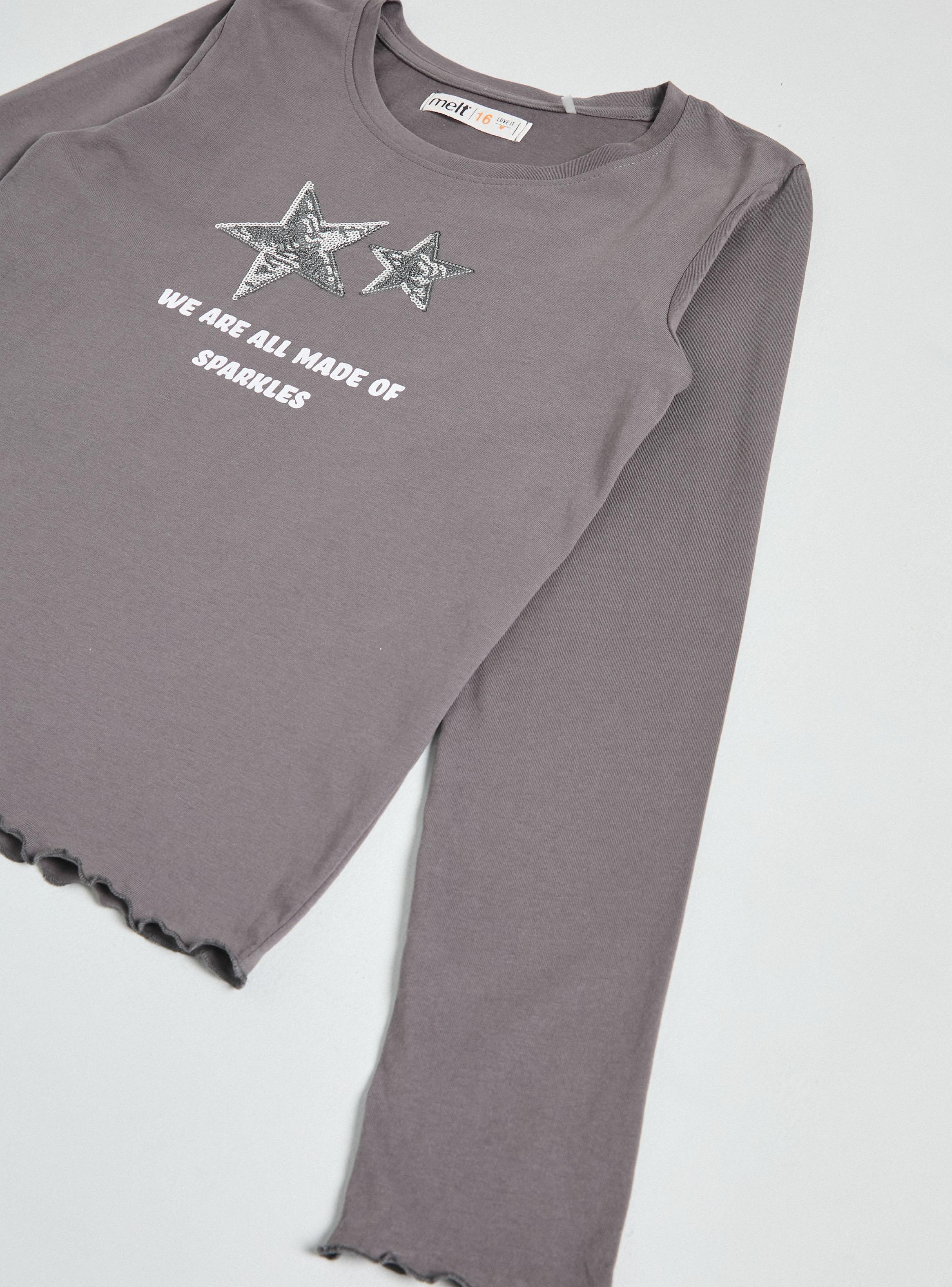 Polera Lentejuelas con Terminación Rule-3