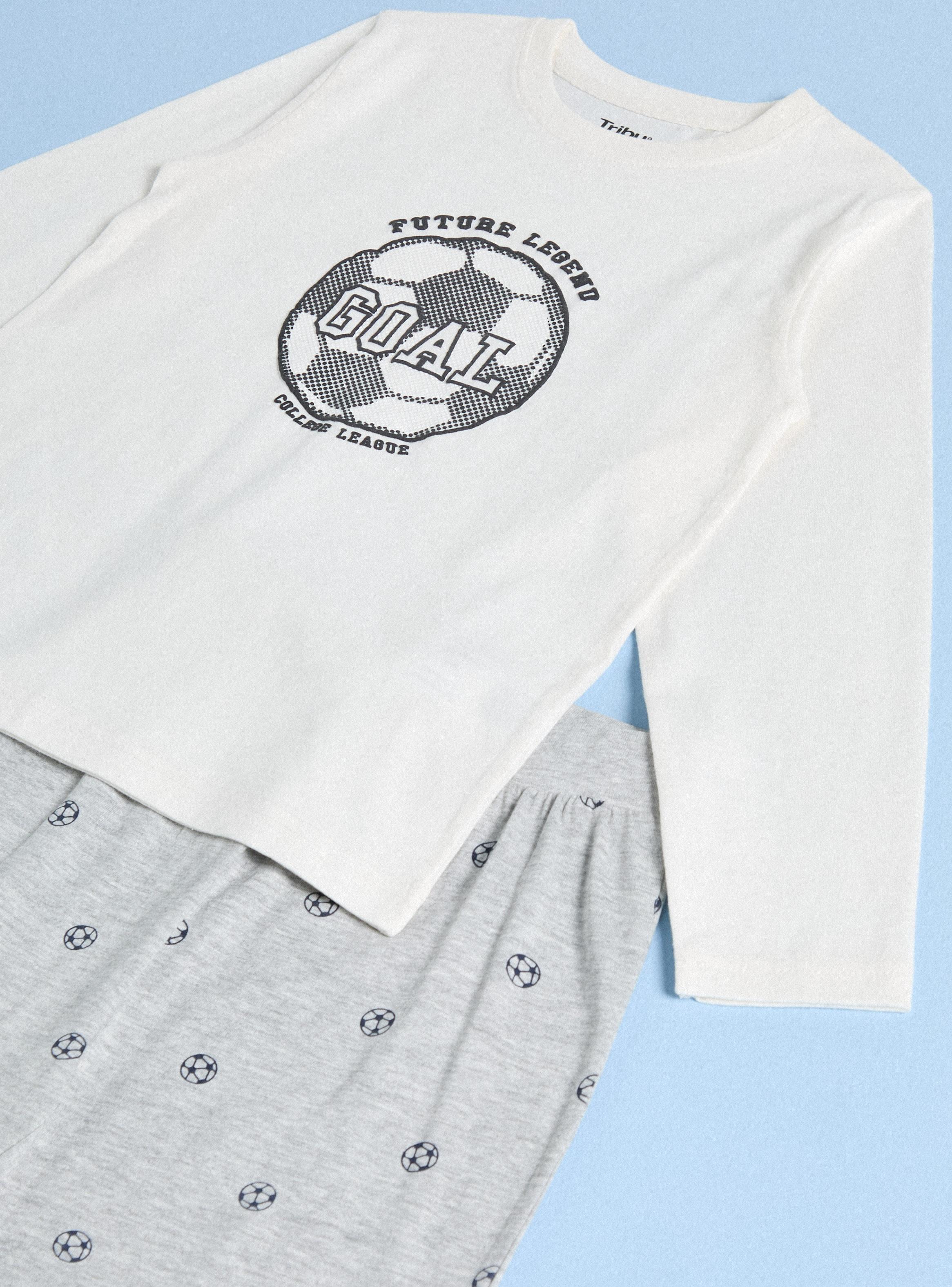 Pijama Estampado con Pantalón Jogger Niño-3