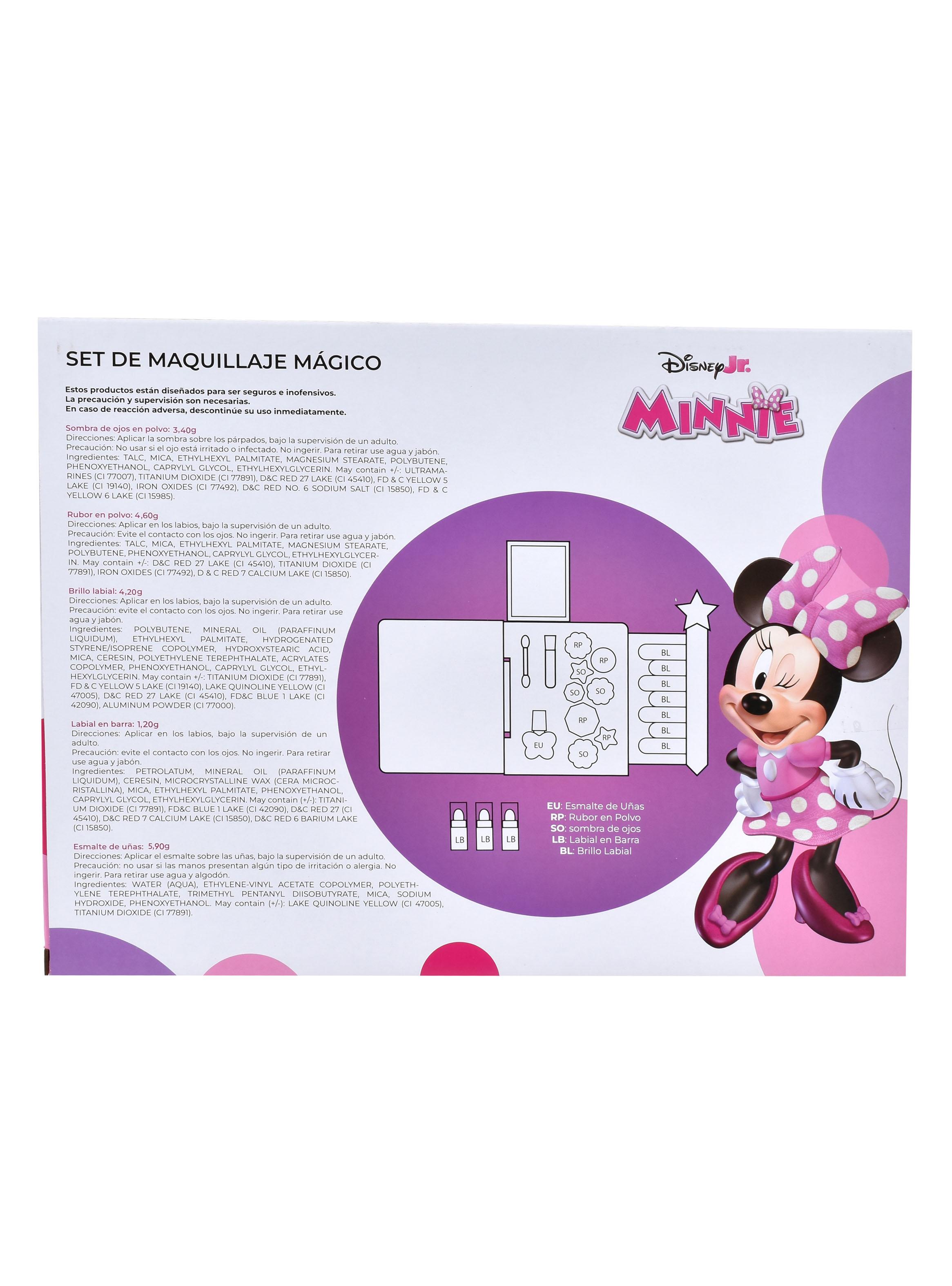 Set de Belleza Niñas Cosméticos y Diario Minnie-3