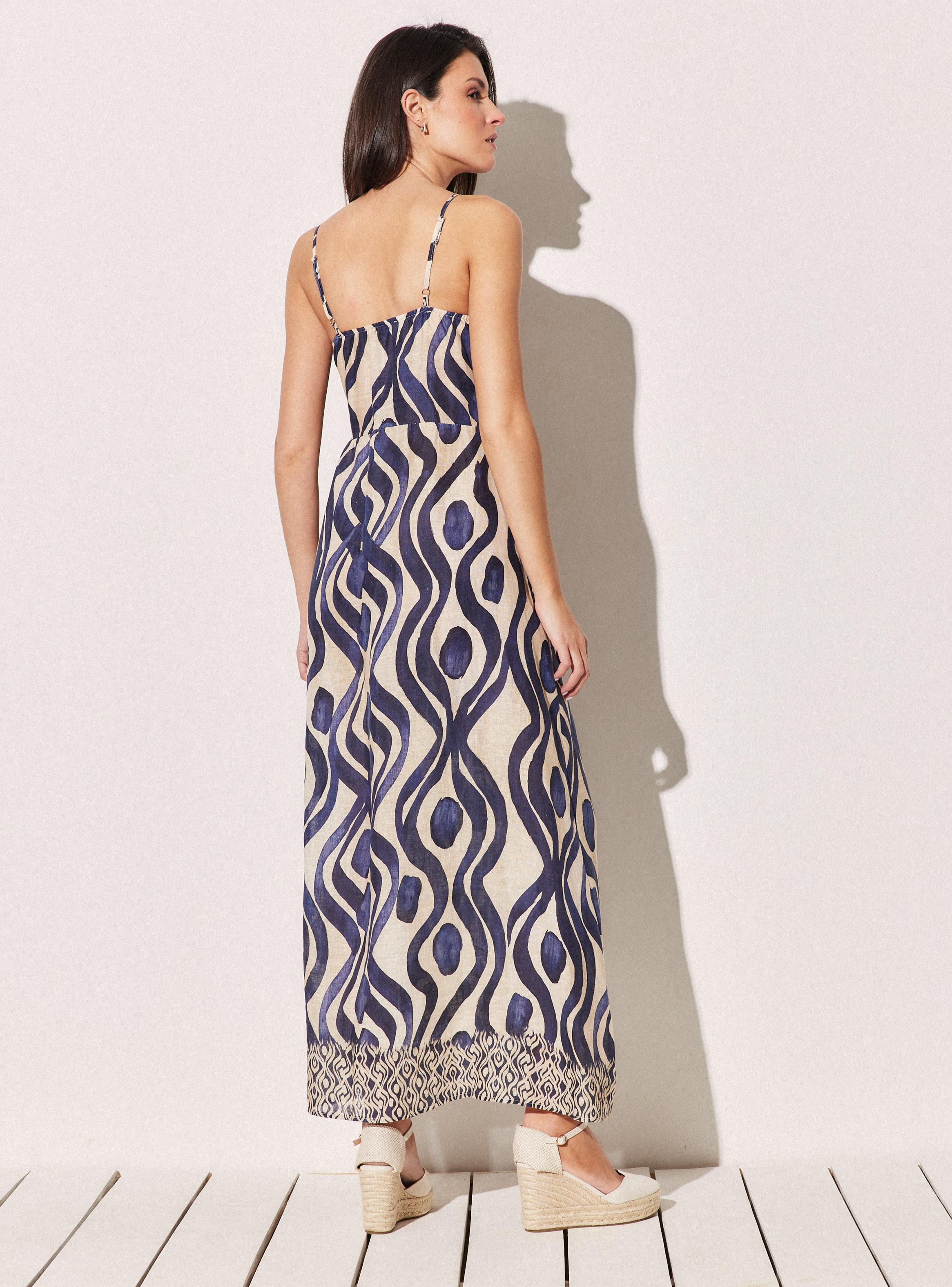 Vestido Tirantes y Escote Nudo-5