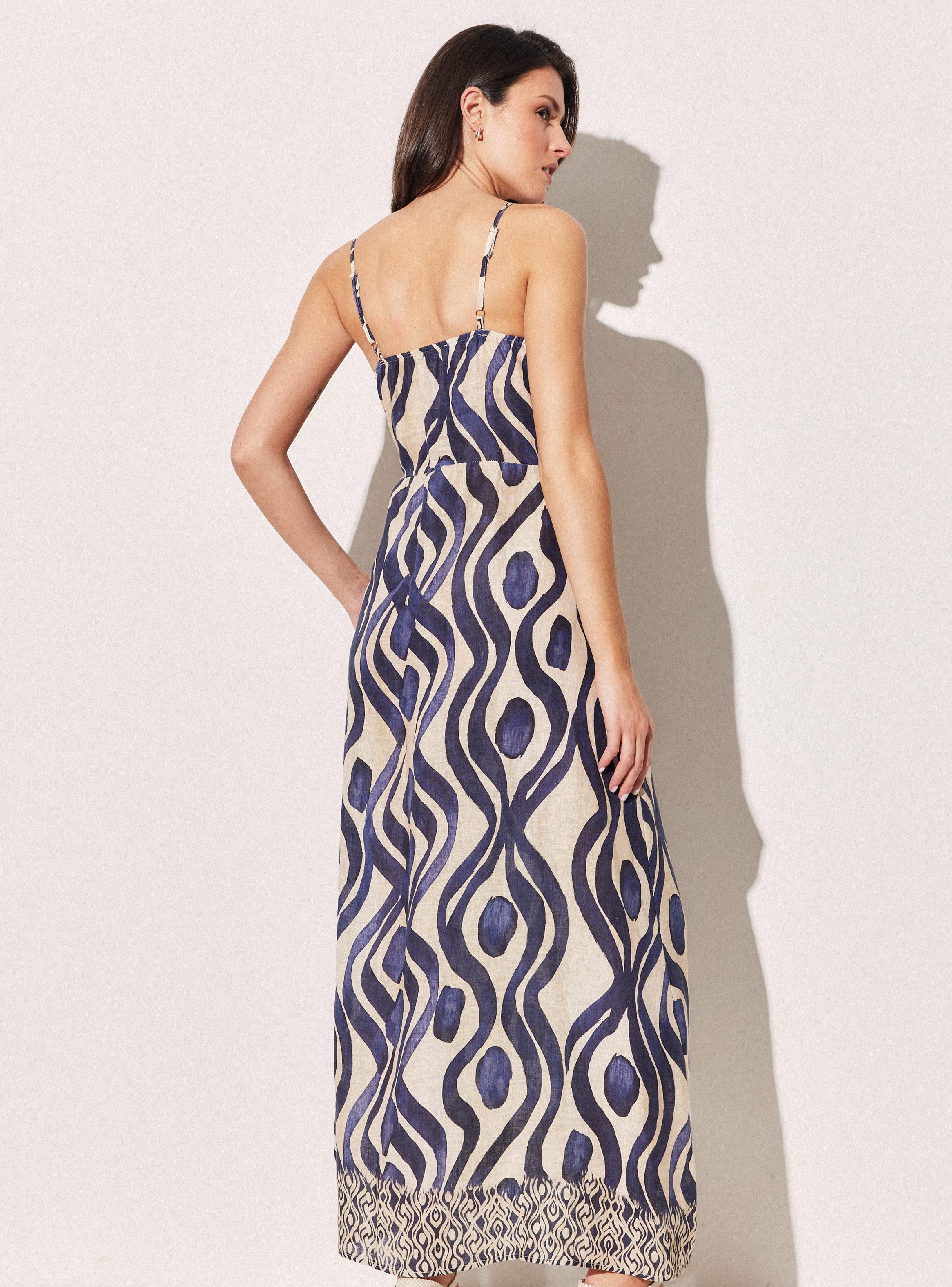 Vestido Tirantes y Escote Nudo-1