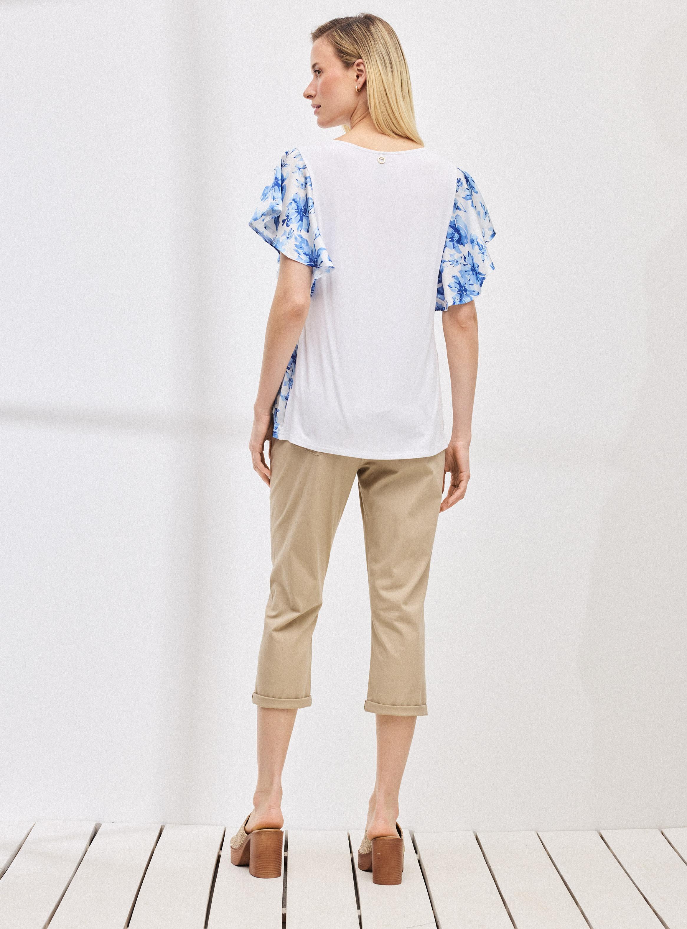 Polera Delantero Satinado Full Estampado-5