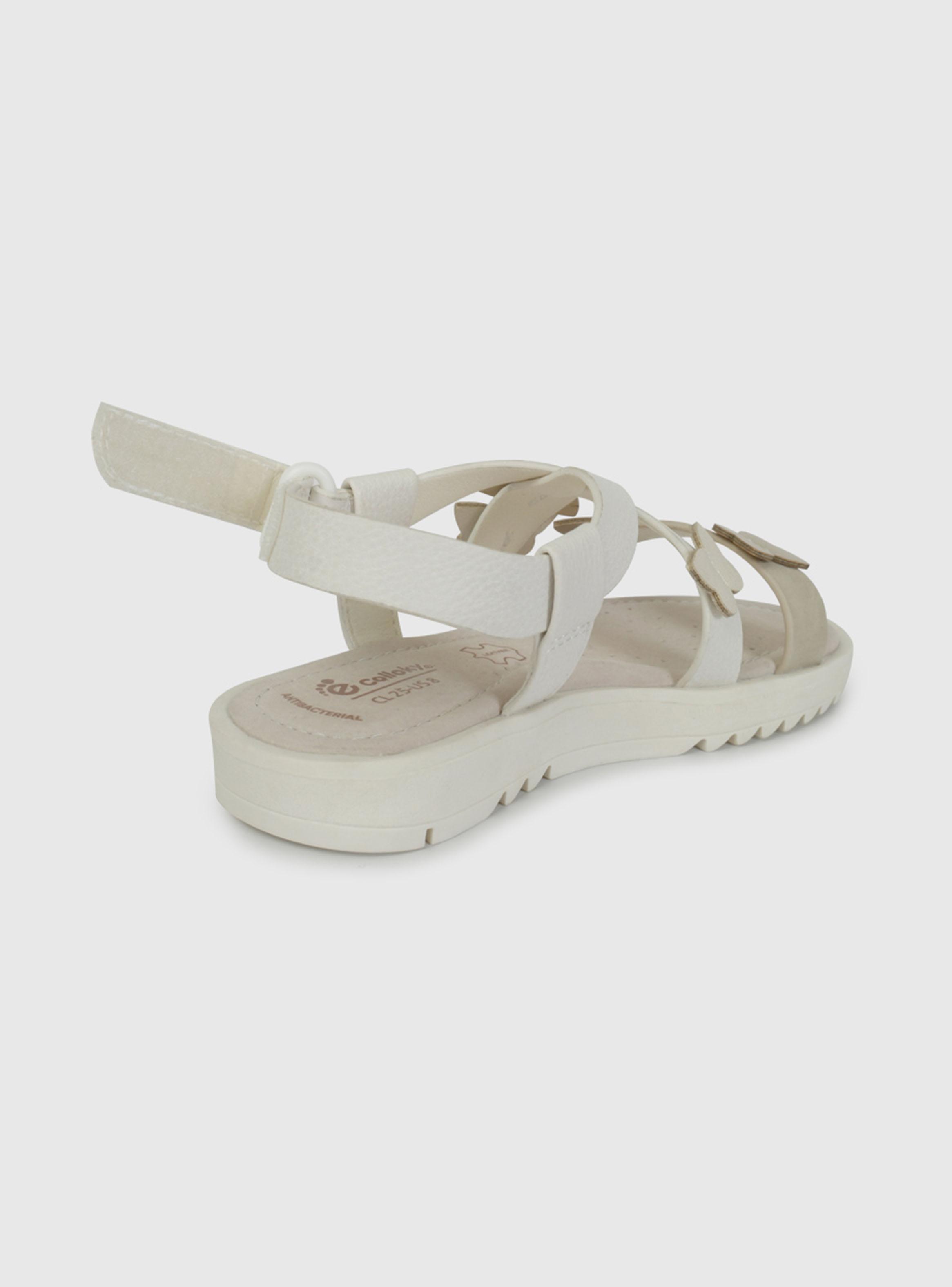 Sandalia Mariposa Detalle Velcro Niña-2