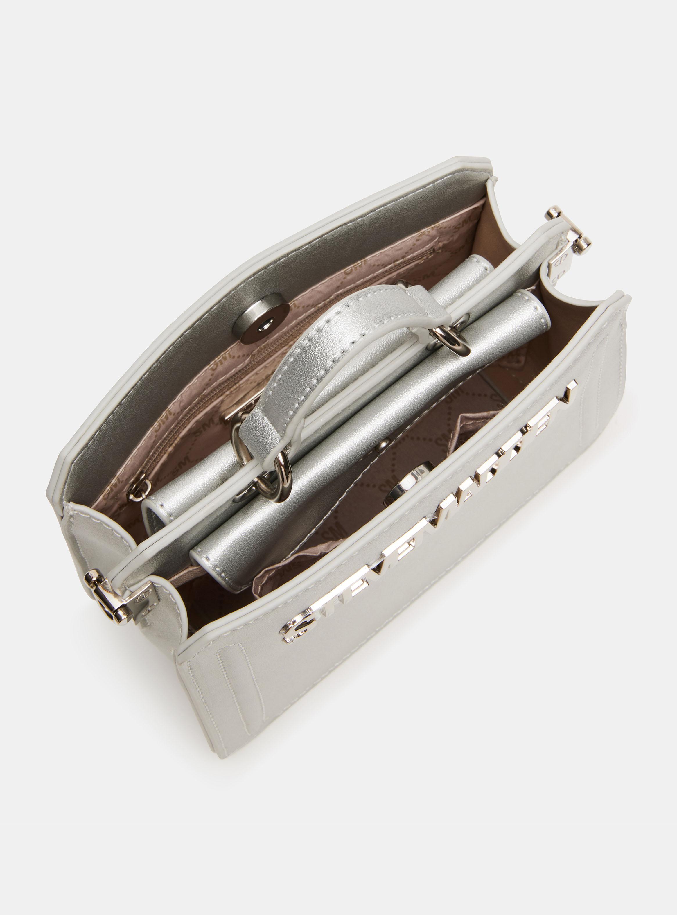 Cartera Bevelymm Silver-3