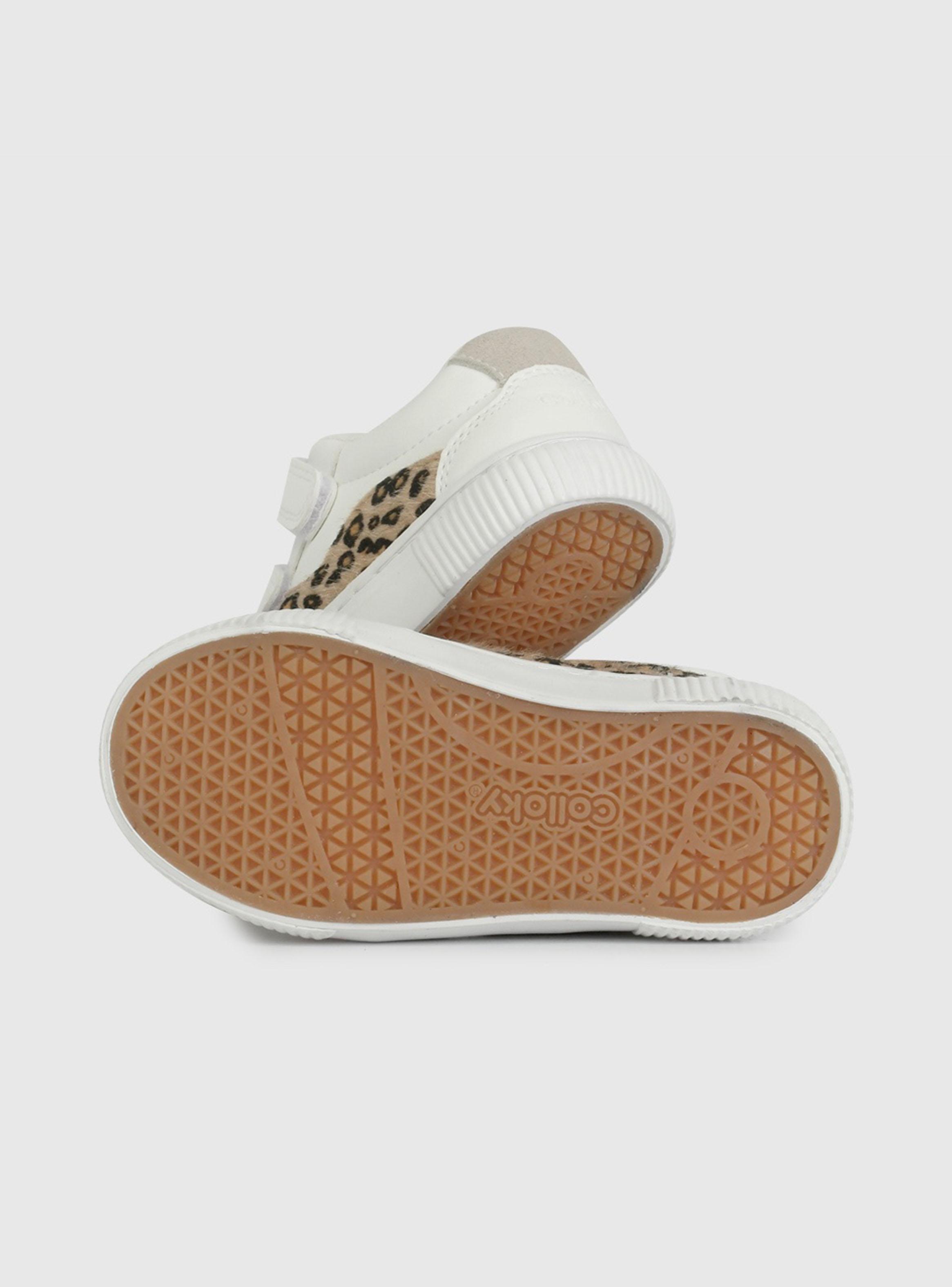 Zapatilla Urbana 2Velcro Detalle Animal Print Niña-2