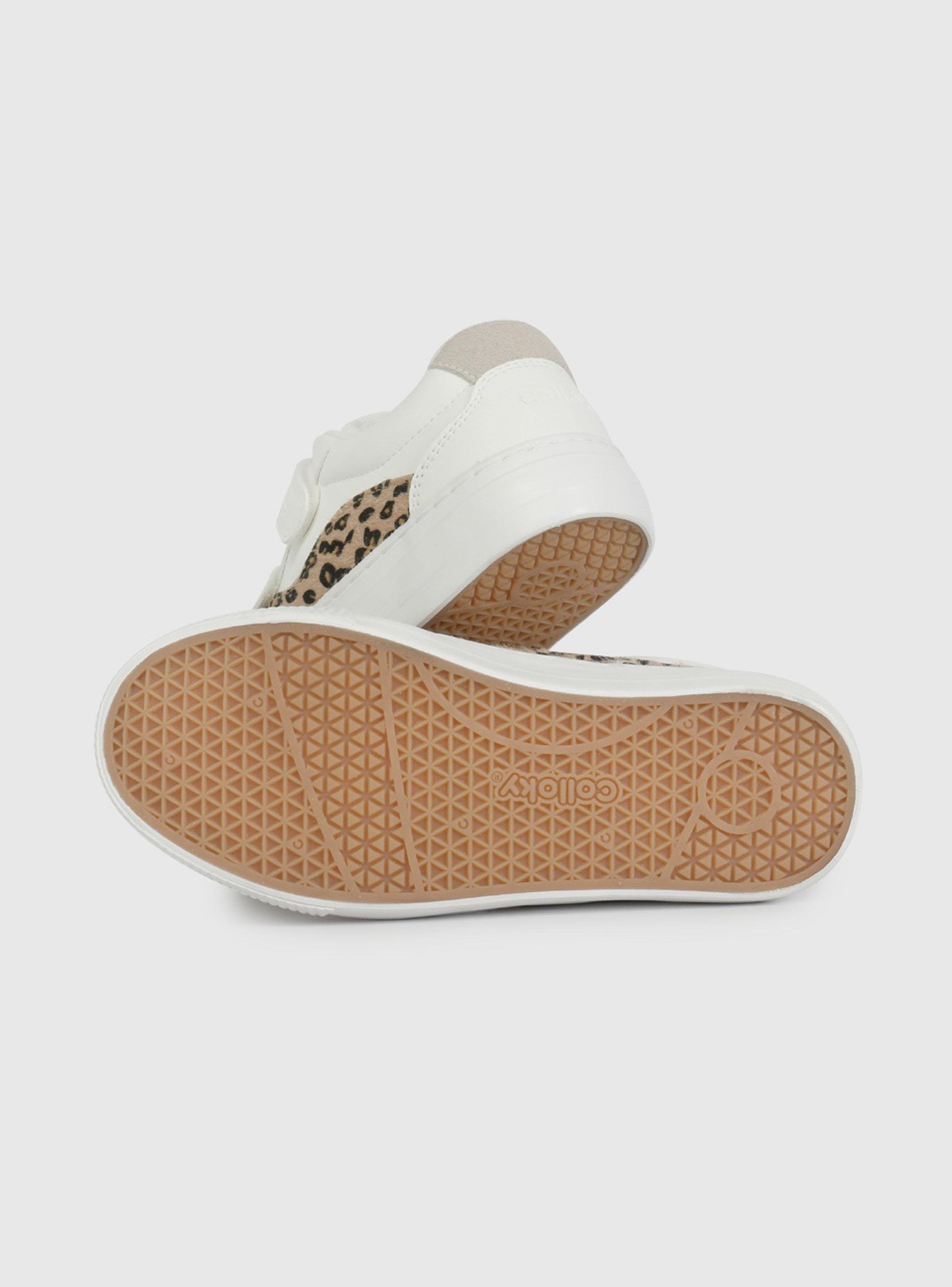 Zapatilla Urbana Animal Print Dos Velcro Niña-2