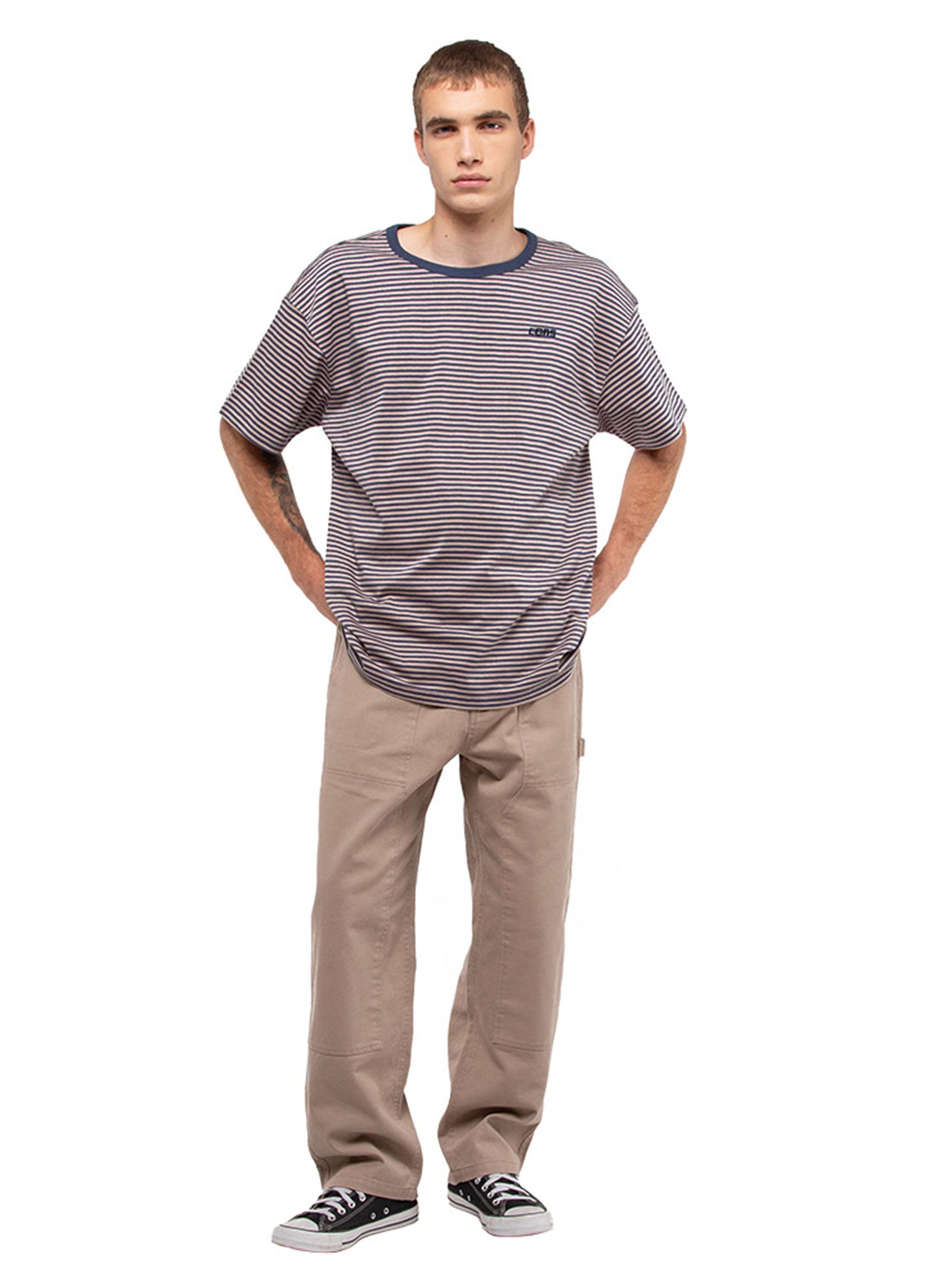 Polera Manga Corta Stripes Tee Print-3