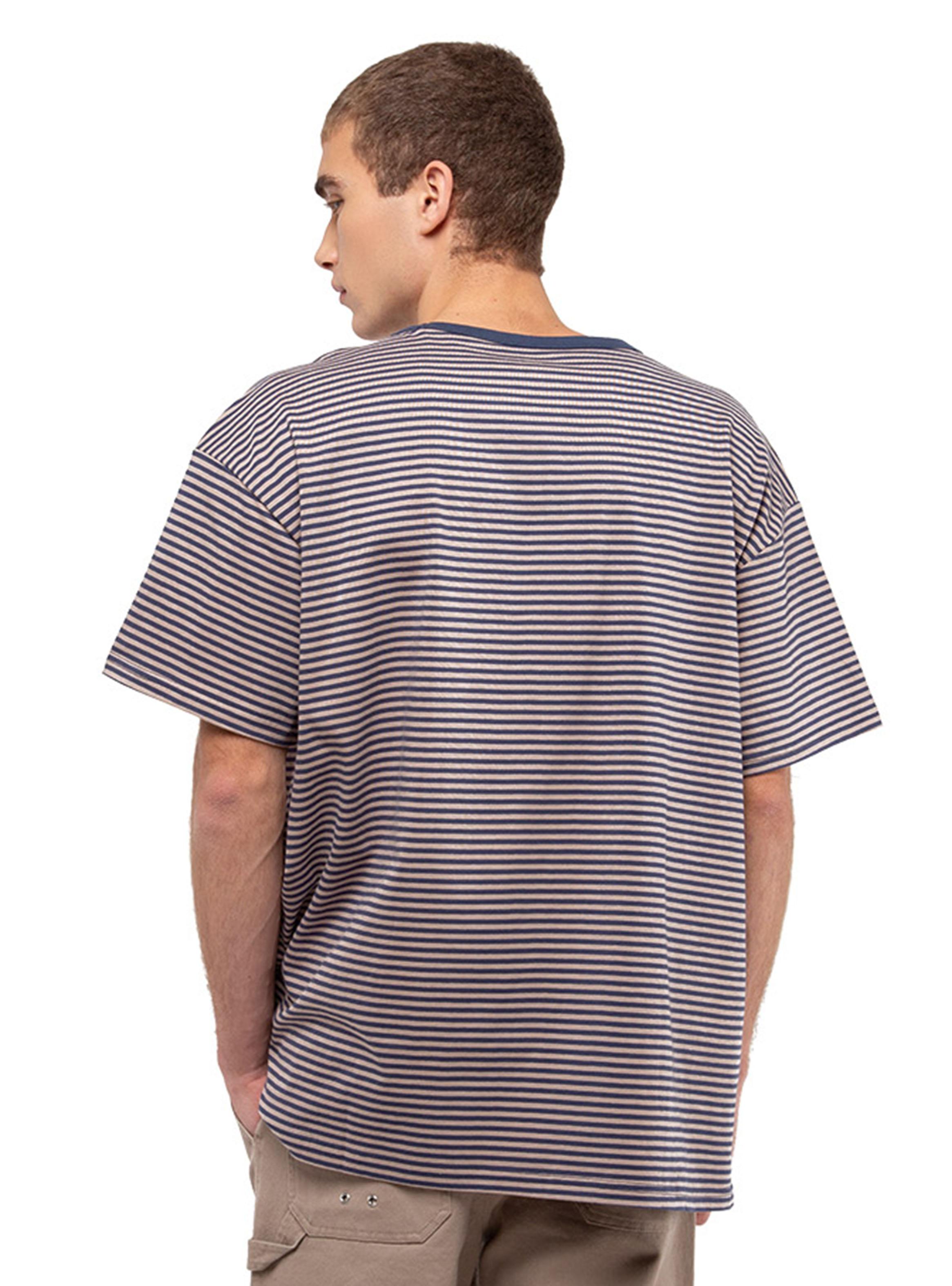 Polera Manga Corta Stripes Tee Print-1