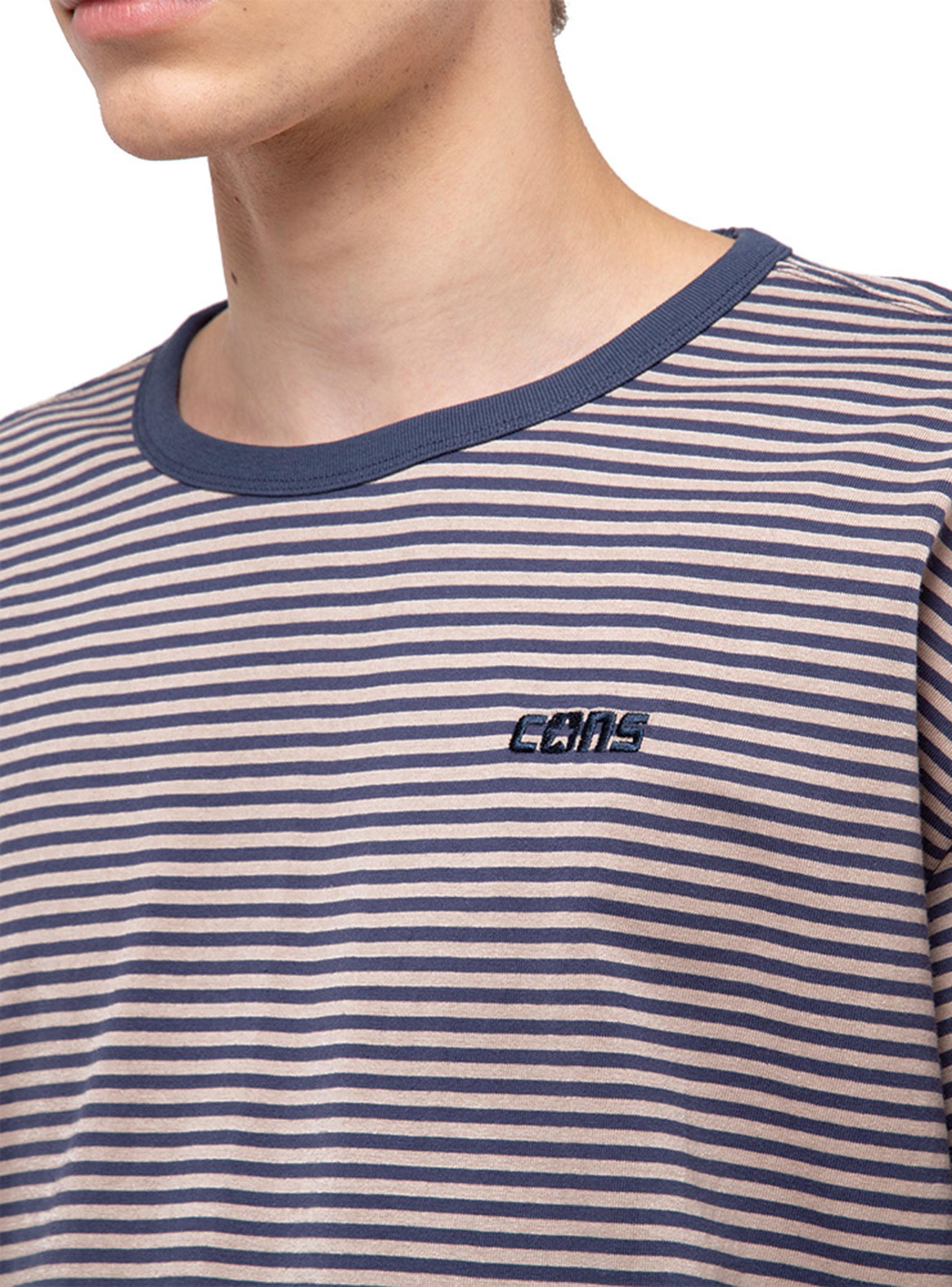 Polera Manga Corta Stripes Tee Print-2
