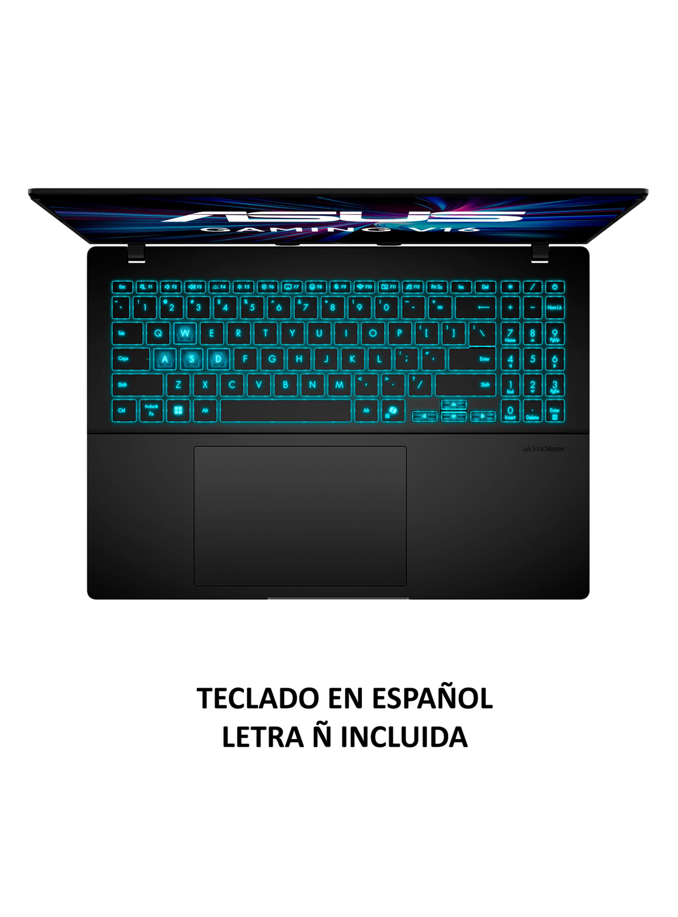 Notebook Asus Gaming V16 V3607 Intel Core 7 NVIDIA GeForce RTX 4050 16GB RAM 512GB SSD 16' 144Hz-6