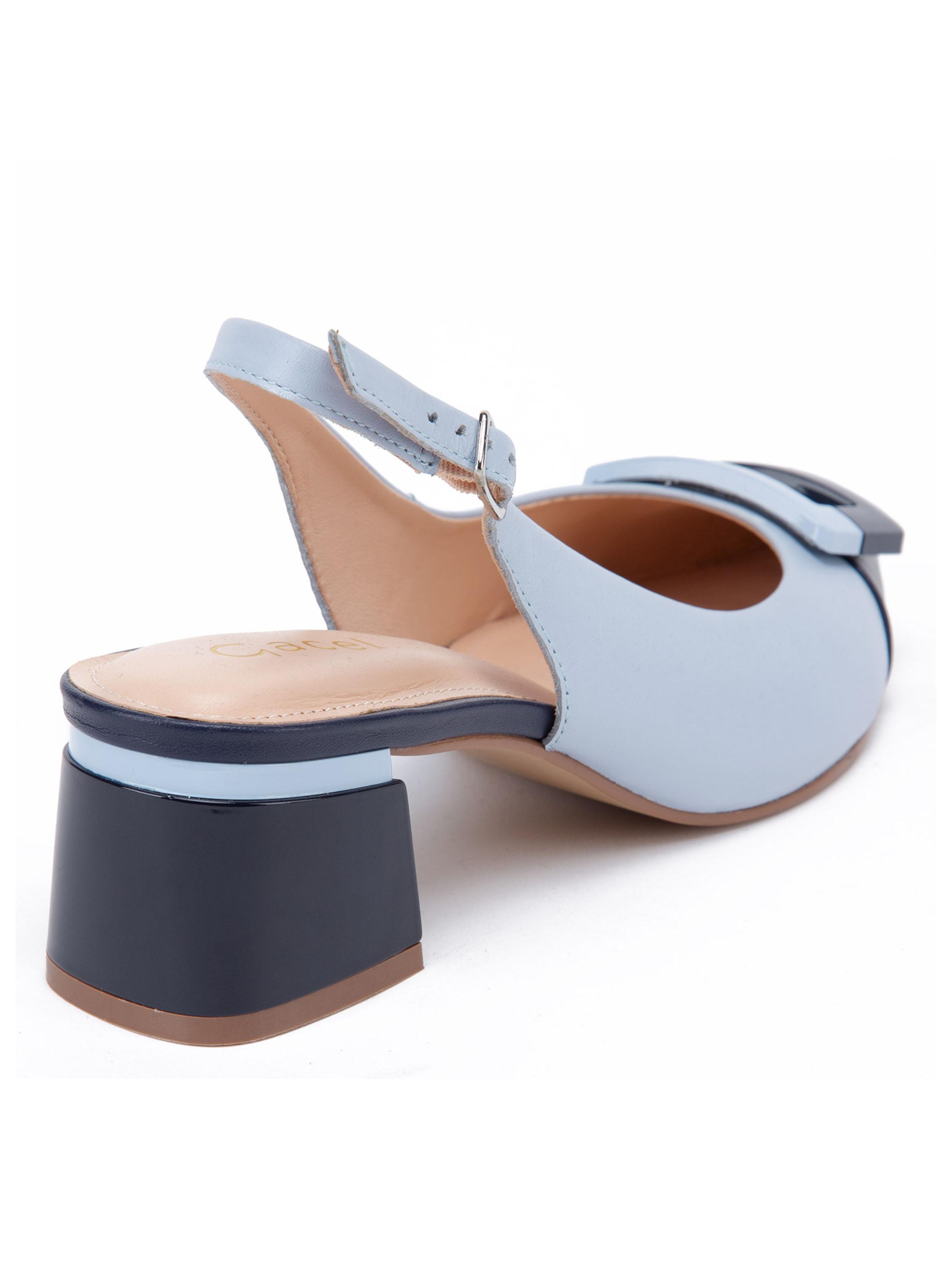 Zapato de Vestir Ciara 659487 Celeste Mujer-3
