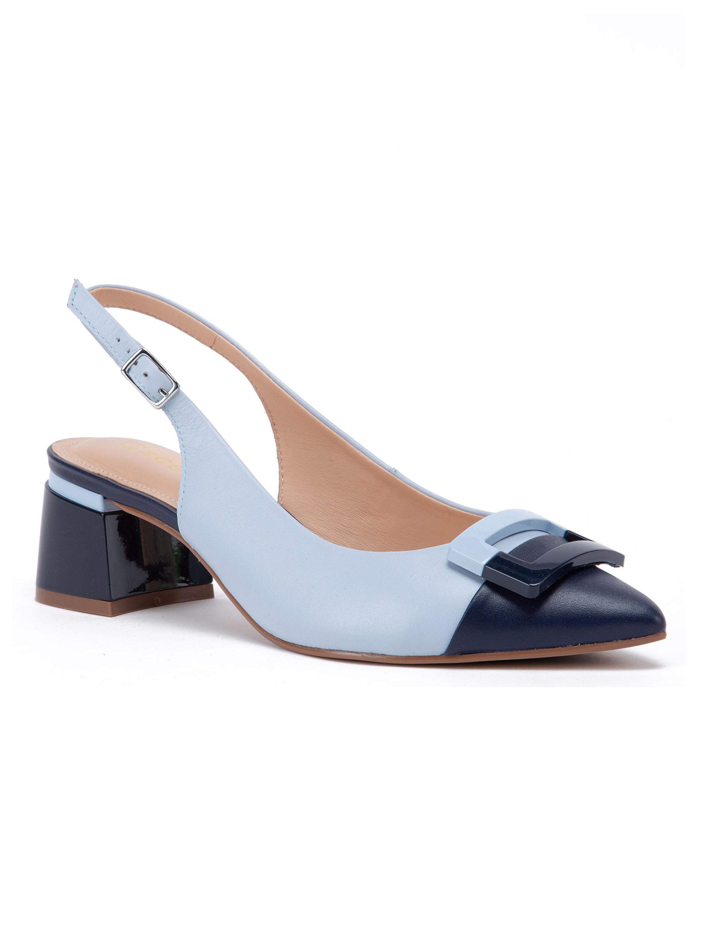 Zapato de Vestir Ciara 659487 Celeste Mujer-2