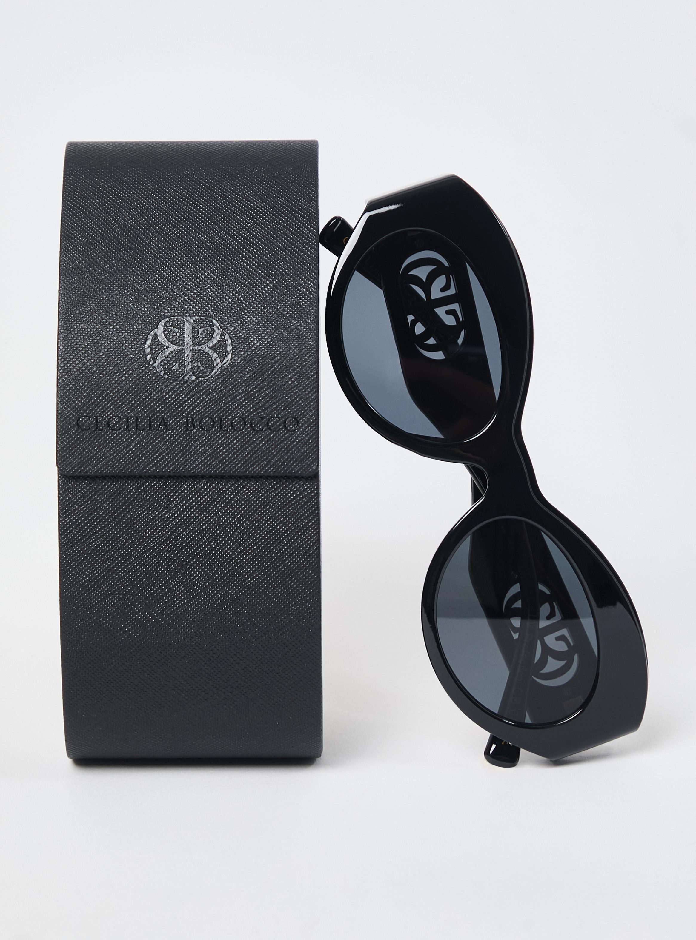 Anteojo Cat Eye Negro Mujer-2