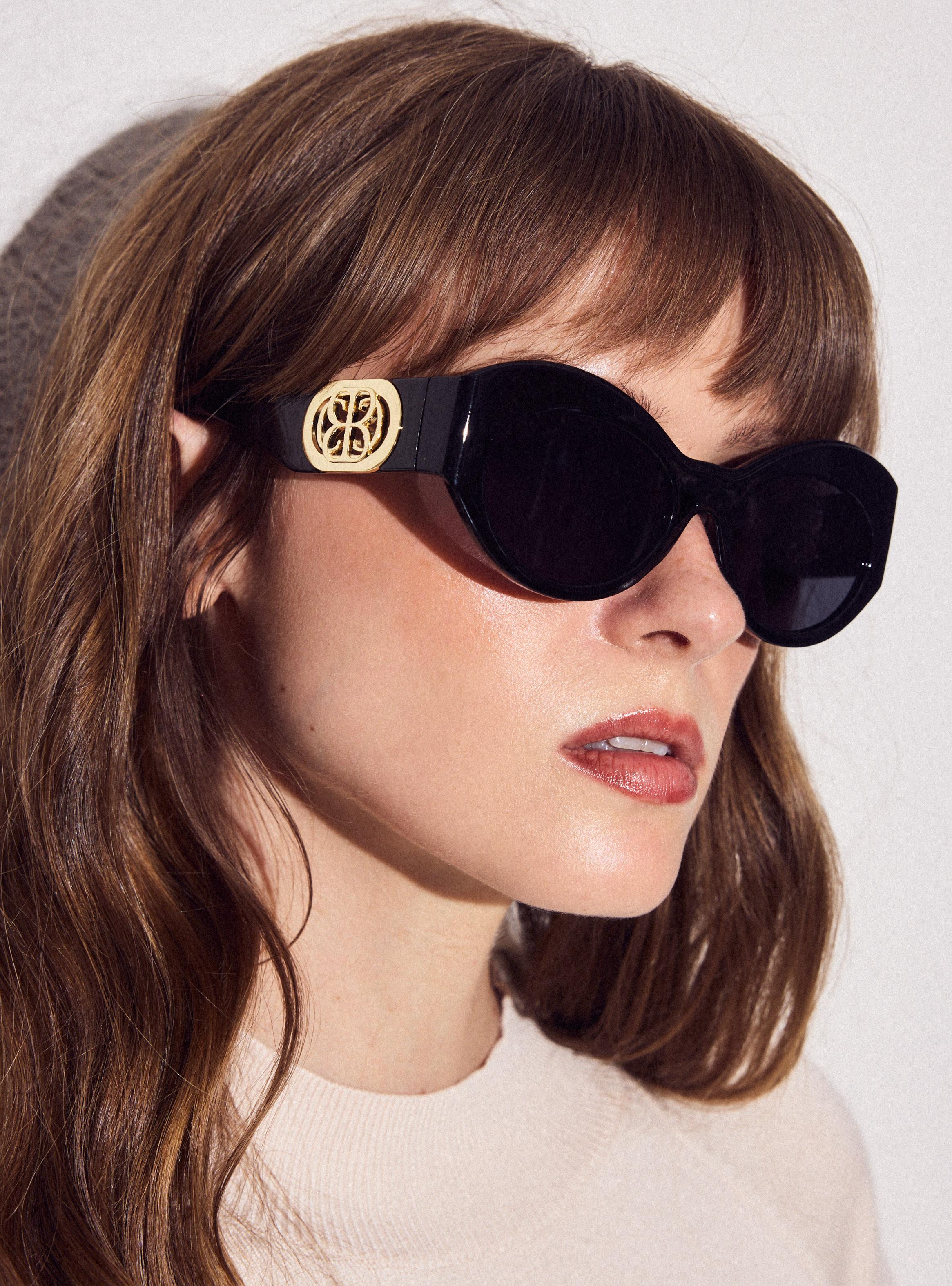 Anteojo Cat Eye Negro Mujer-4